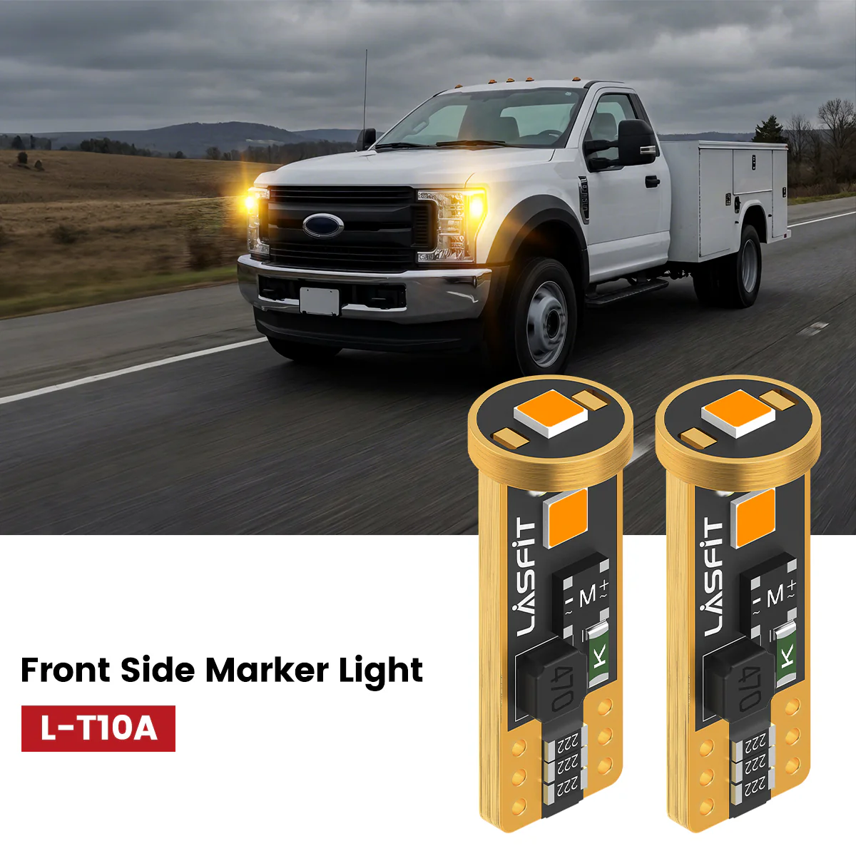 Fit for 2020-2022 Ford Chassis Cab F-350/450/550 The Brightest LED Bulbs Upgrade - Image 20
