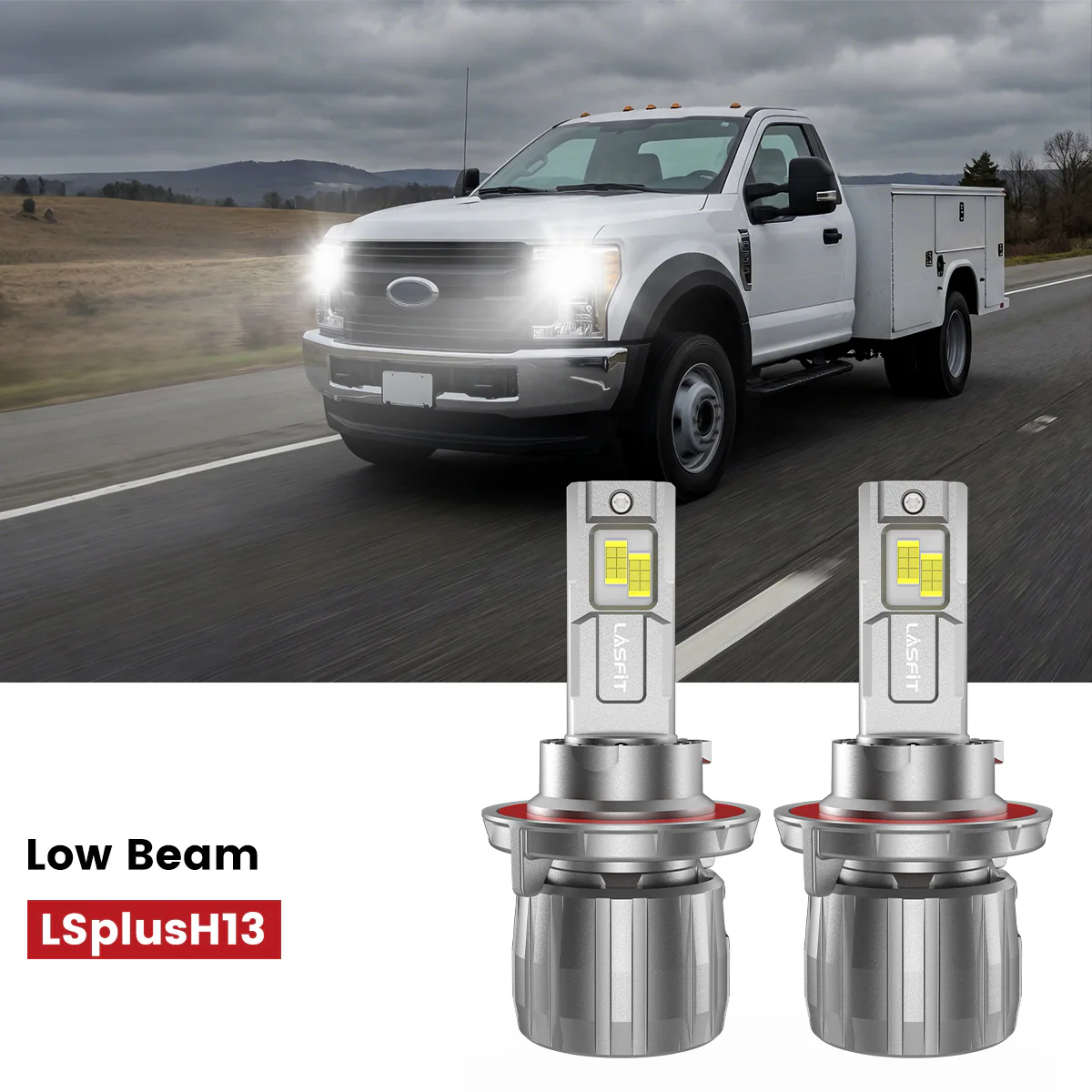Fit for 2020-2022 Ford Chassis Cab F-350/450/550 The Brightest LED Bulbs Upgrade - Image 8