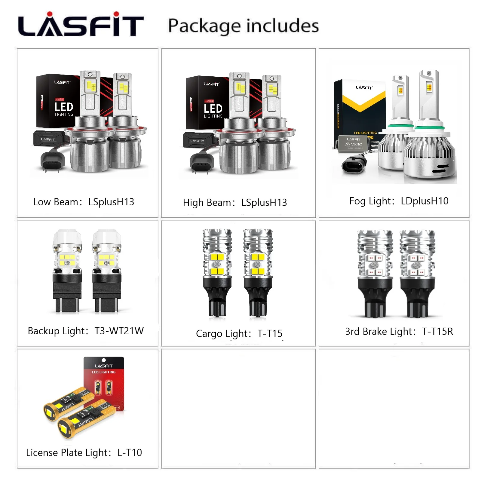 Fit for 2020-2022 Ford F-450 F-550 Super Duty The Brightest LED Bulbs Upgrade | Tested and Verified