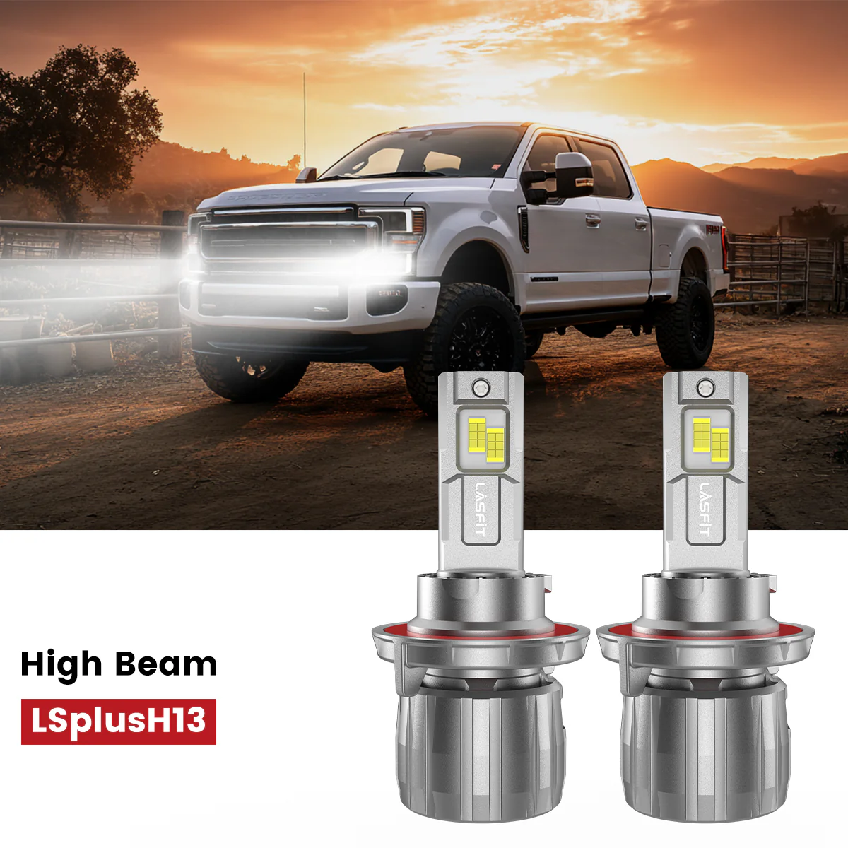 Fit for 2020-2022 Ford F-250 F-350 Super Duty The Brightest LED Bulbs Upgrade | Tested and Verified - Image 16