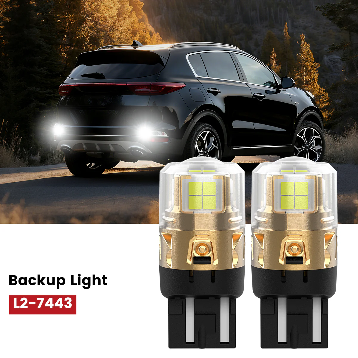 Fit for 2020-2022 Kia Sportage The Brightest LED Bulbs Upgrade | Tested and Verified - Image 30