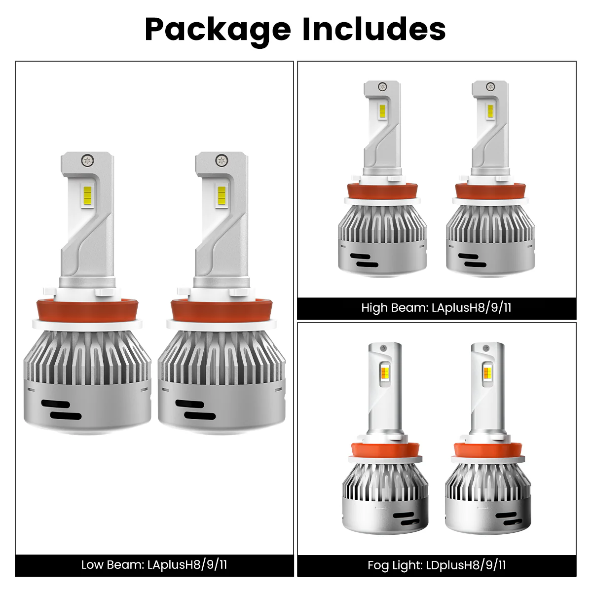 Fit for 2020-2023 Nissan Versa LED Bulbs Upgrade | Tested and Verified
