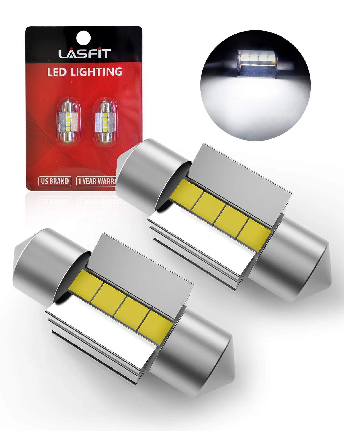 Fit for 2018-2019 Hyundai Sonata The Brightest LED Bulbs Upgrade - Image 27