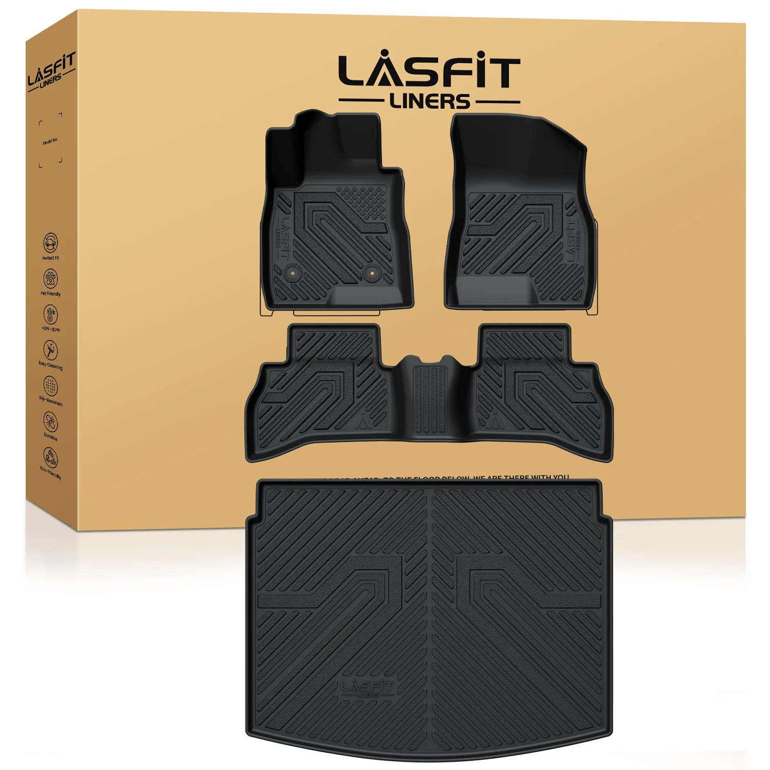 Fit for 2020-2026 Buick Encore GX Floor Mats & Cargo Mat - Image 18