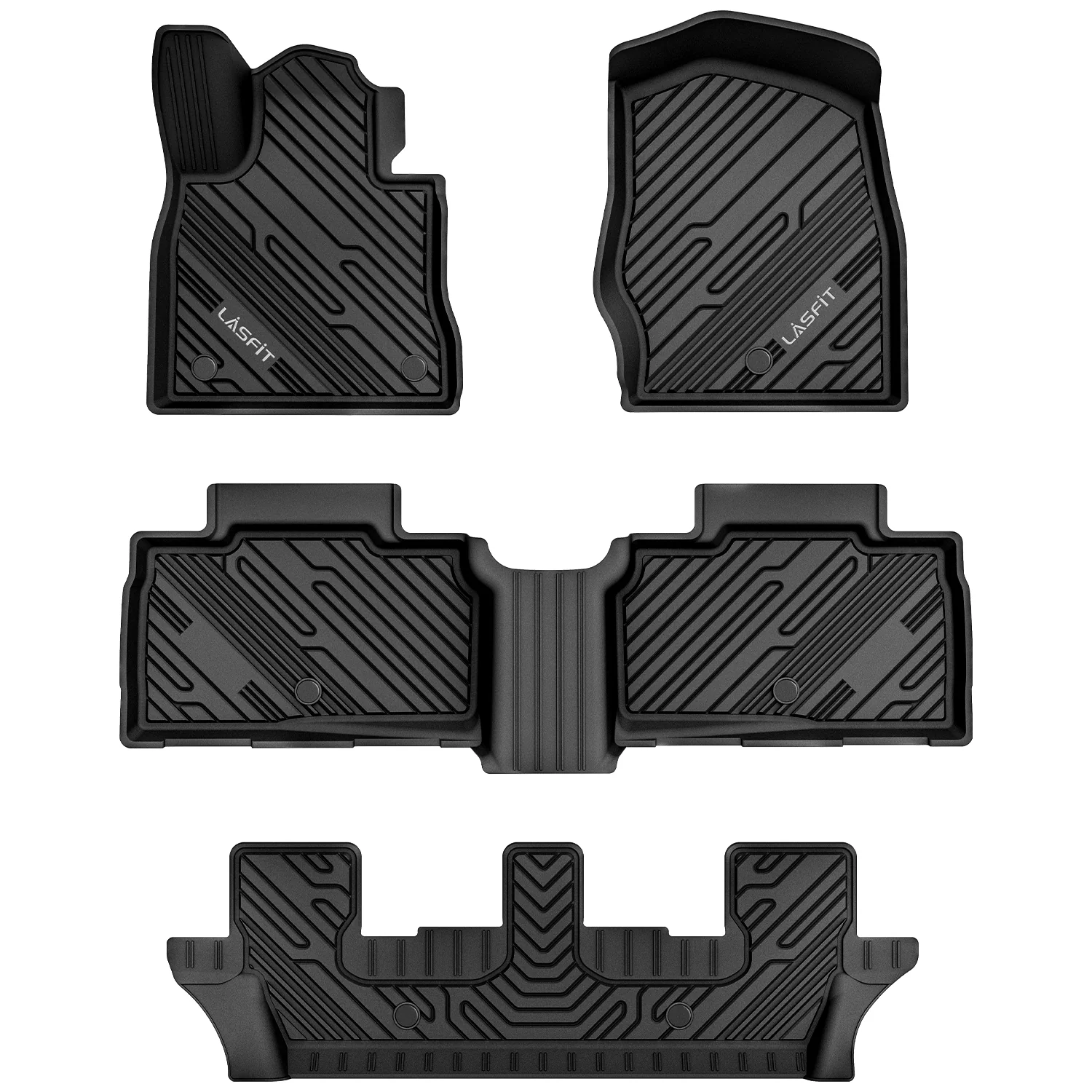 Fit for 2020-2026 Ford Explorer Floor Mats or Seatback & Cargo Mats - Image 12
