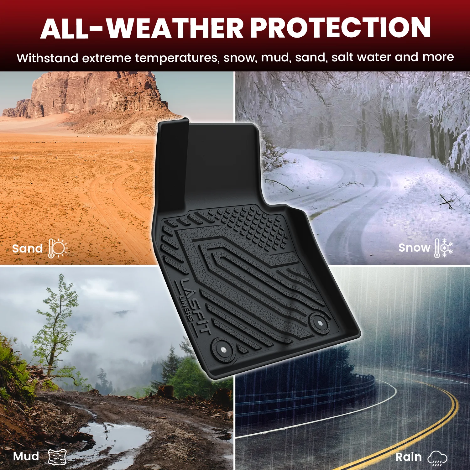 Fit for 2020-2026 Mazda CX-30 Floor Mats & Cargo Mat - Image 5