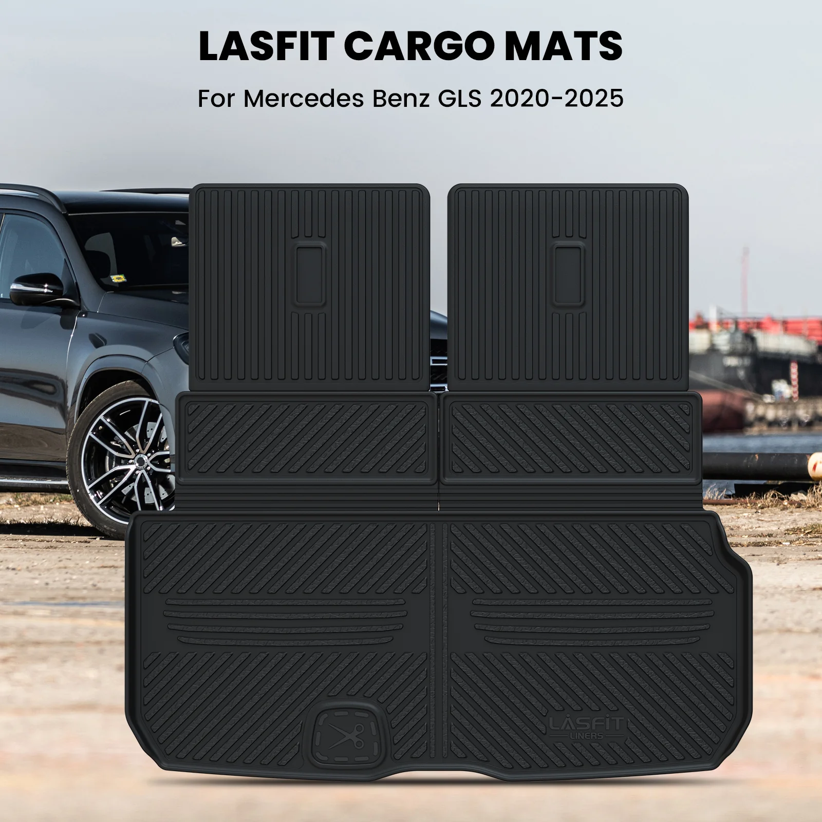 Fit for 2020-2026 Mercedes-Benz GLS Floor Mats or Cargo Mat - Image 12