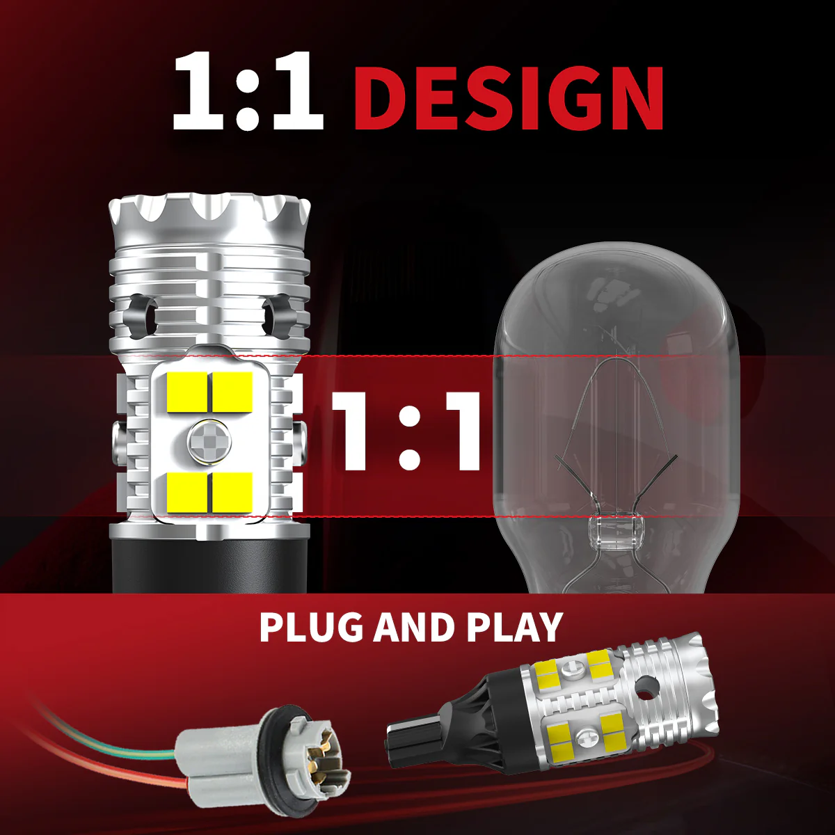 Custom Engineered for 2019-2021 Chevrolet Silverado 1500 WT Custom Trail Boss LED Bulbs Upgrade | Tested and Verified - Image 25