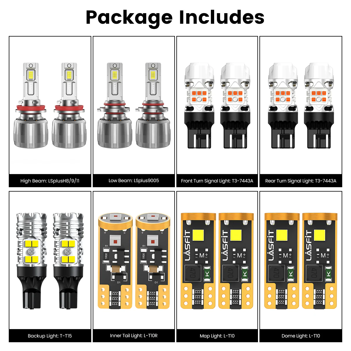 Fit for 2021-2023 Chevrolet Trailblazer The Brightest LED Bulbs Upgrade | Tested and Verified - Image 2
