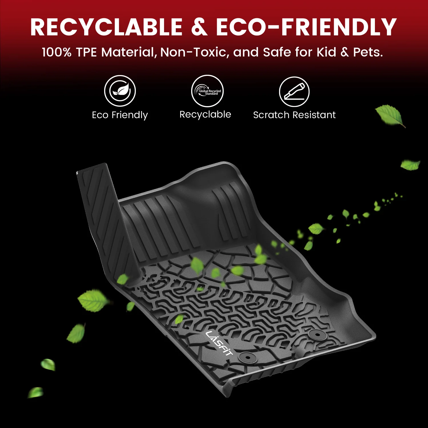 Fit for 2021-2026 Ford Bronco Custom Floor Mats or Cargo Mat, Not For Sport, Fit 4-Door & Not Rubberized Flooring - Image 14