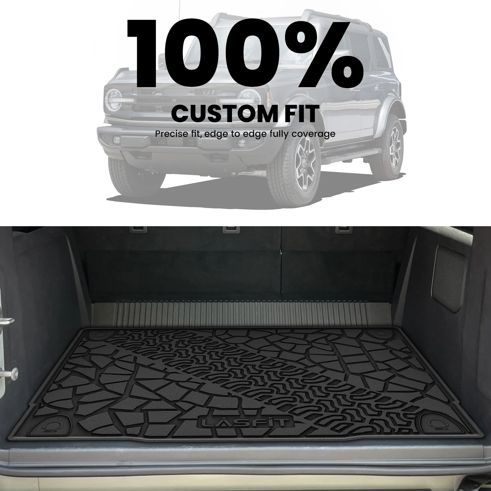 Fit for 2021-2026 Ford Bronco Custom Floor Mats or Cargo Mat, Not For Sport, Fit 4-Door & Not Rubberized Flooring - Image 38