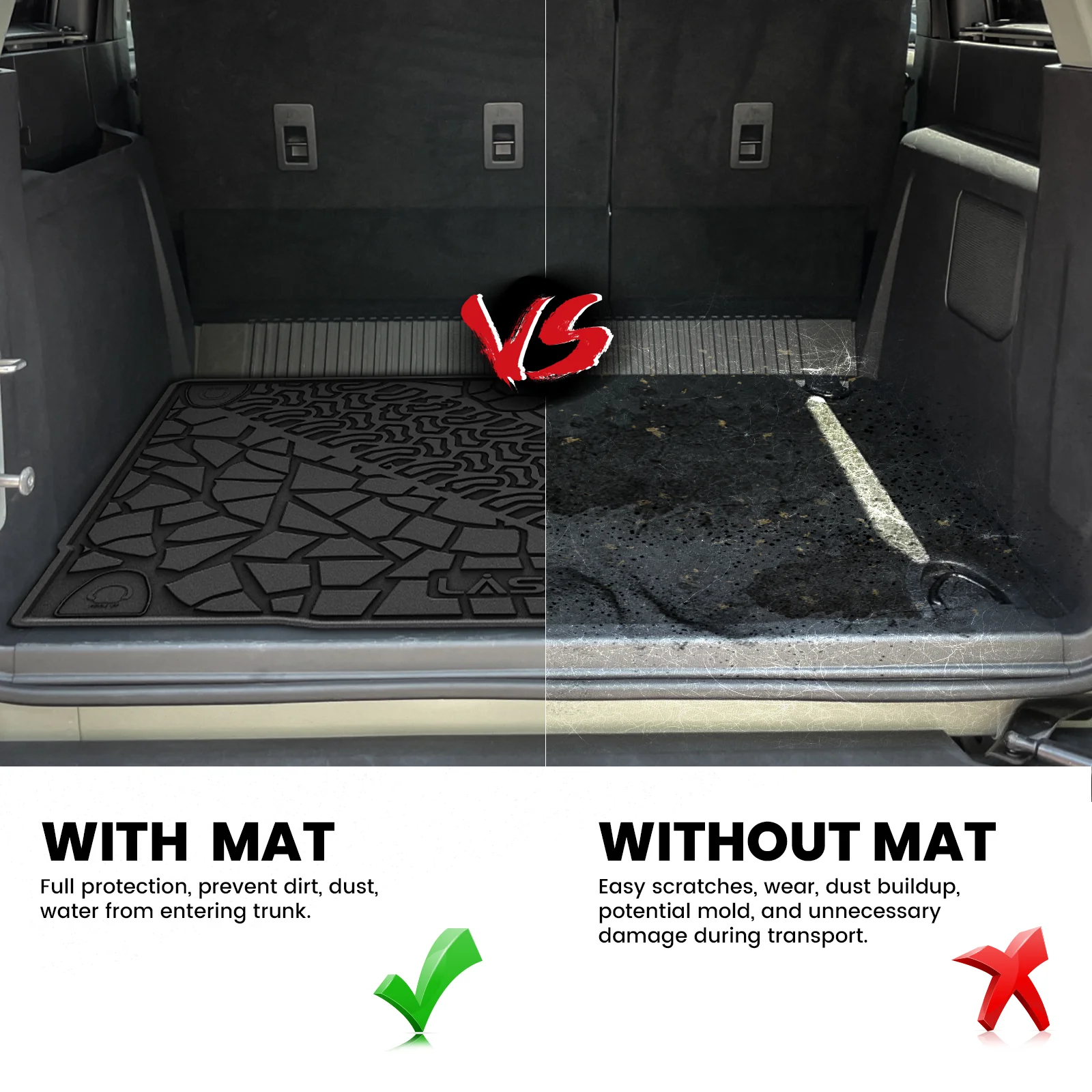 Fit for 2021-2026 Ford Bronco Custom Floor Mats or Cargo Mat, Not For Sport, Fit 4-Door & Not Rubberized Flooring - Image 39