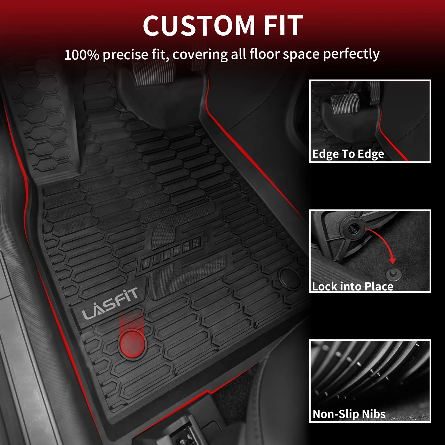 Fit for 2021-2026 Ford Mustang Mach-E Floor Mats or Cargo Mat - Image 2
