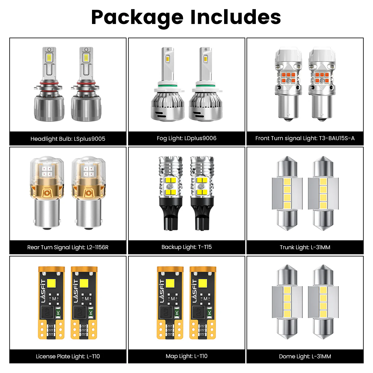Fit for 2021-2023 Kia Seltos The Brightest LED Bulbs Upgrade | Tested and Verified - Image 9