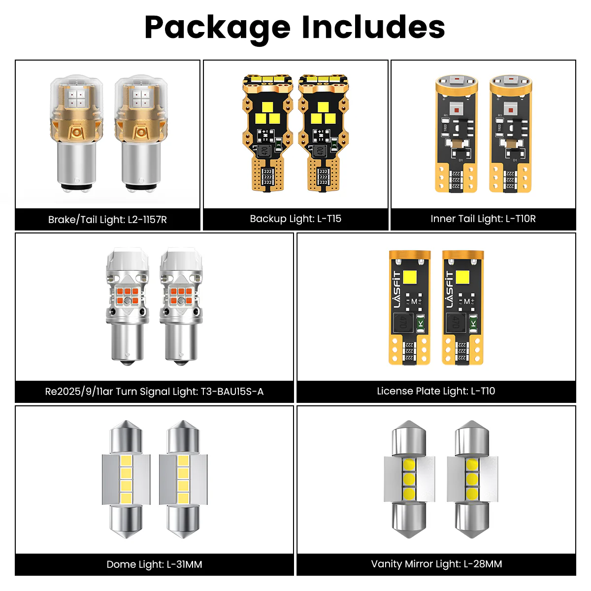 Fit for 2021-2024 Kia K5 LED Exterior Interior Lights Upgrade | Tested and Verified - Image 2