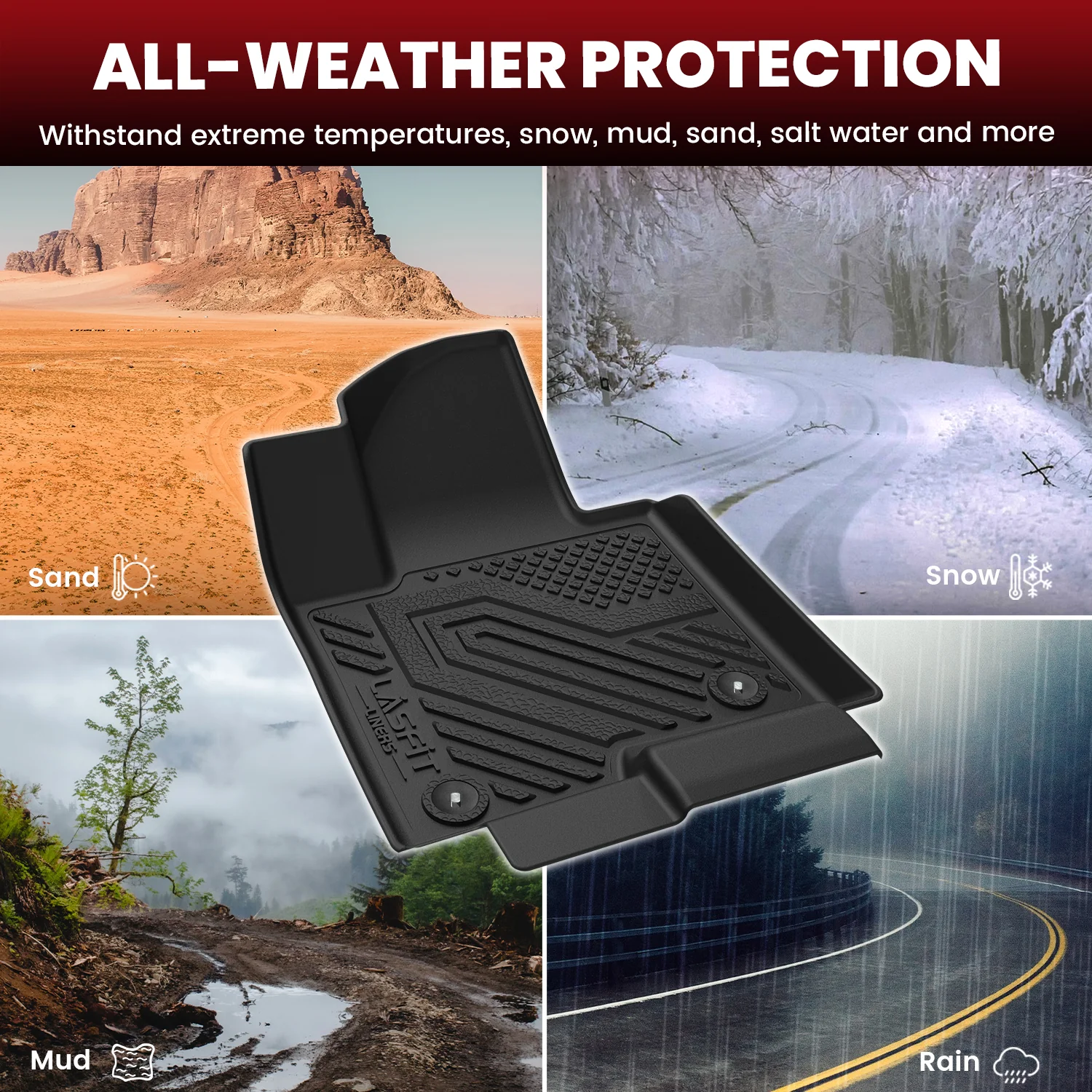 Fit for 2021-2026 Kia K5 Floor Mats or Cargo Mat - Image 16