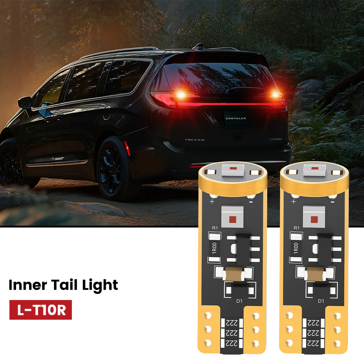 Fit for 2020-2025 Chrysler Pacifica LED Bulbs Upgrade - Image 17