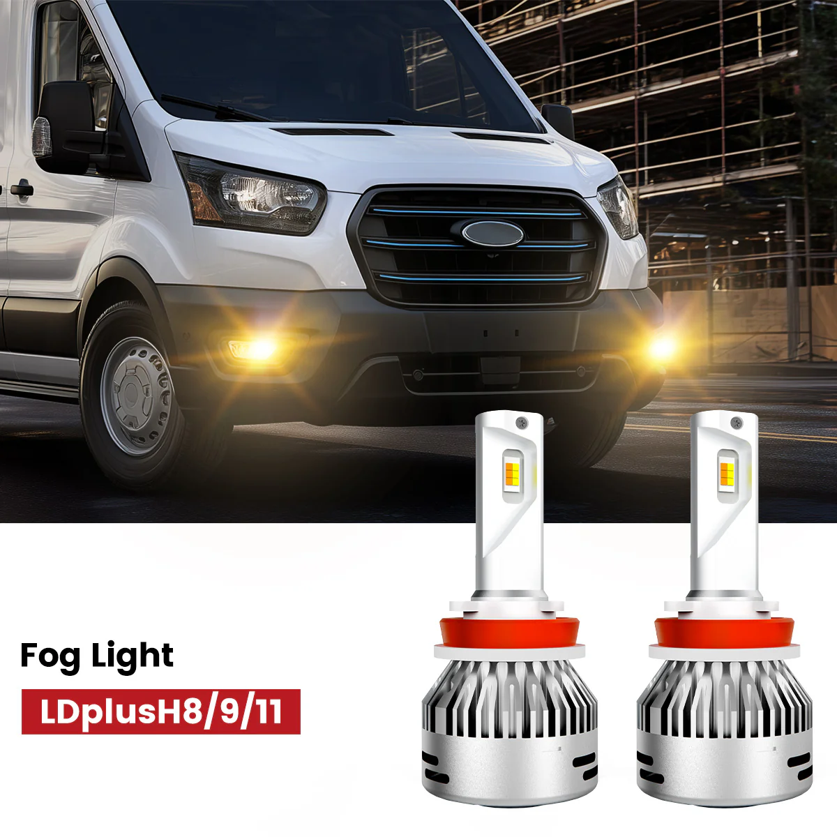 Fit for 2022-2023 Ford E-Transit The Brightest LED Bulbs Upgrade | Tested and Verified - Image 22