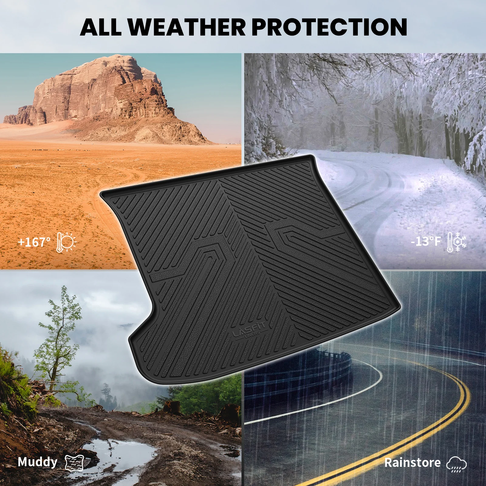 Fit for 2022-2024 Kia EV6 Floor Mats or Cargo Mat - Image 13