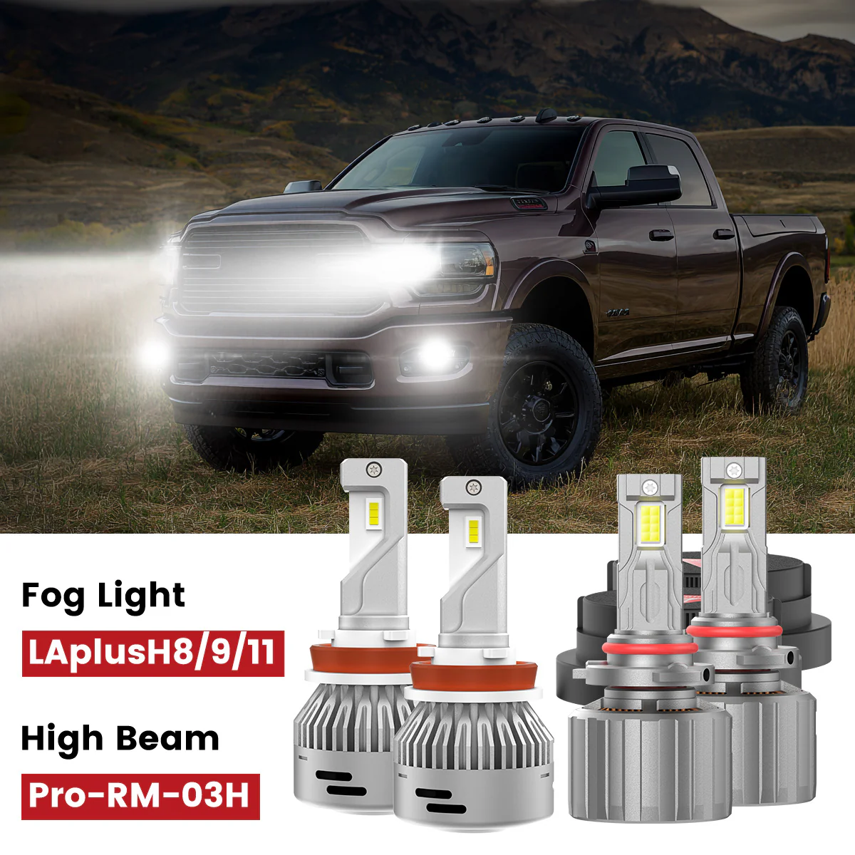 Custom Engineered for 2019-2024 Ram HD 2500/3500 LED Bulbs Upgrade | Tested and Verified - Image 48