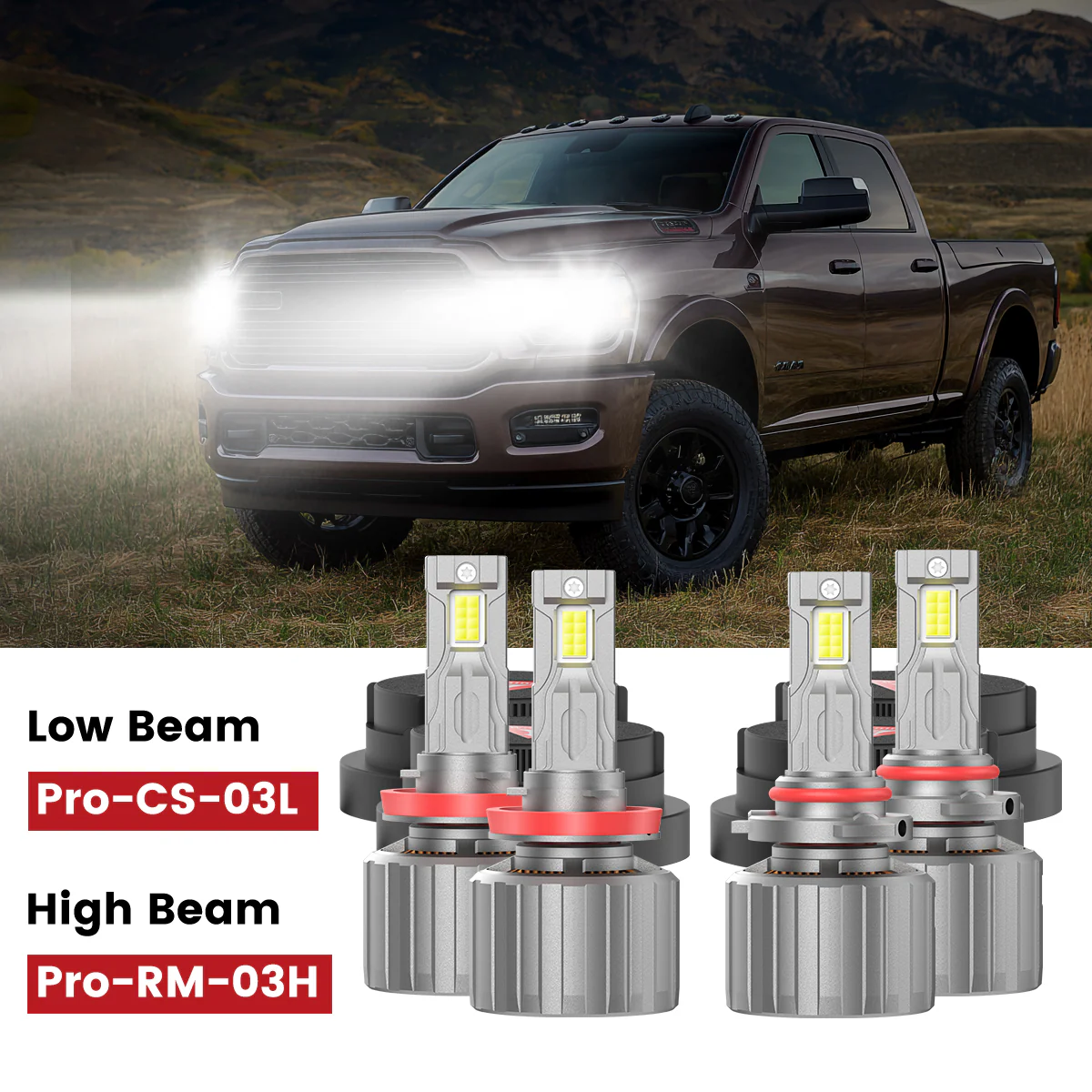 Custom Engineered for 2019-2024 Ram HD 2500/3500 LED Bulbs Upgrade | Tested and Verified - Image 62