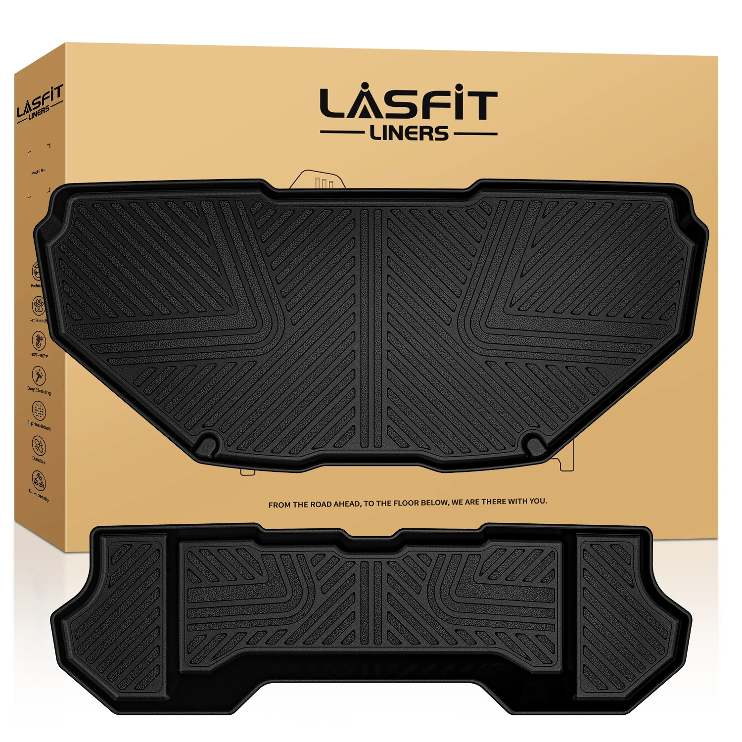 Fit for 2022-2024 Rivian R1S Floor Mats or Seatback & Cargo Mats - Image 14