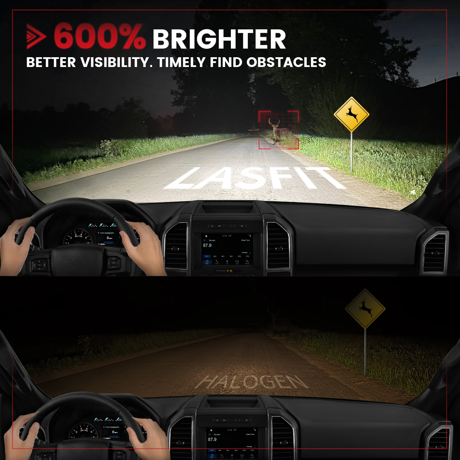 Custom Engineered for 2023-2026 Ford F-250 F-350 F-450 Super Duty XL XLT LED Bulbs Upgrade | Tested and Verified - Image 13