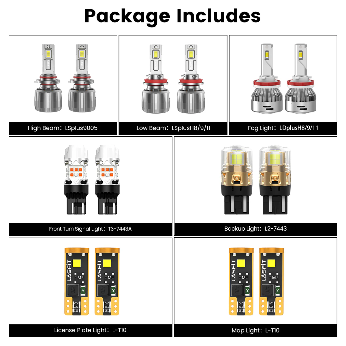 Fit for 2017-2026 Honda Ridgeline The Brightest LED Bulbs Upgrade | Tested and Verified - Image 18