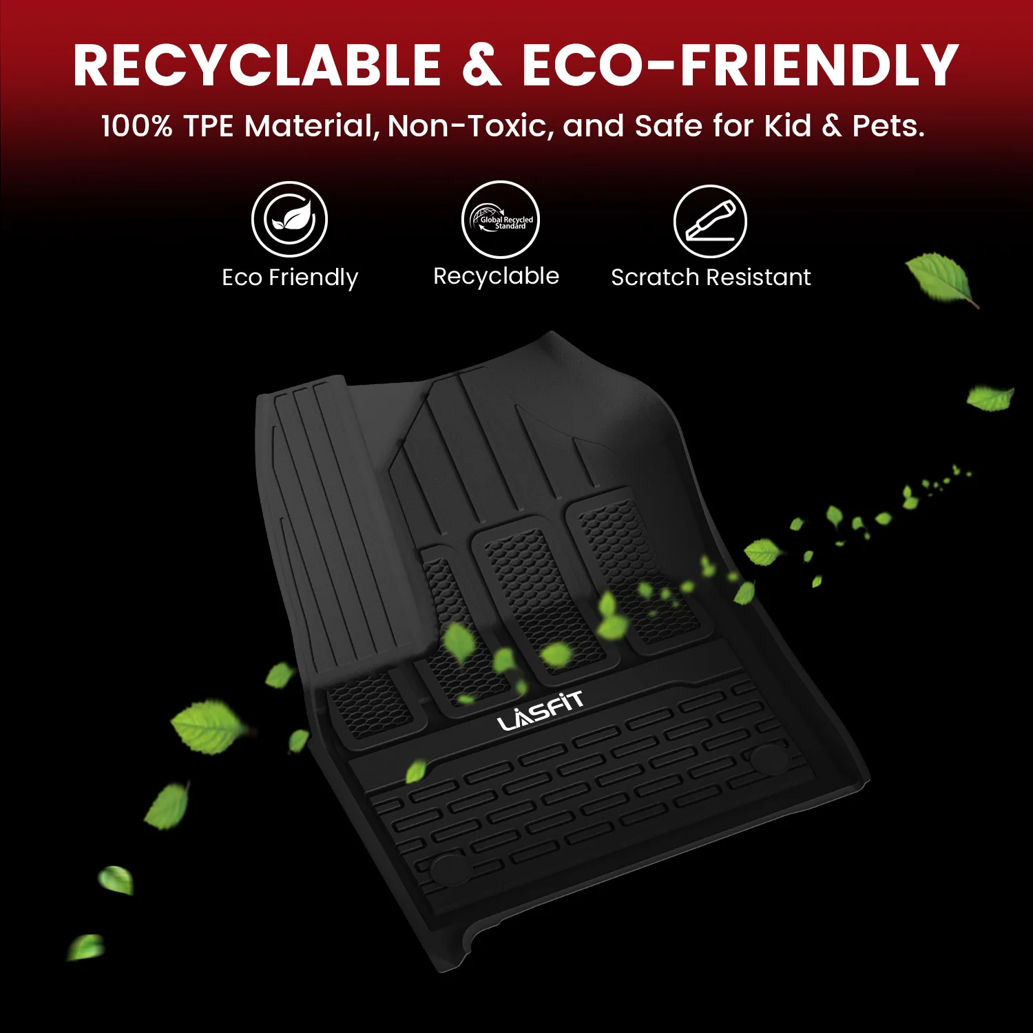 Fit for 2022-2025 Jeep Wagoneer Floor Mats or Cargo Mat, Do Not Fit Wagoneer S or Wagoneer L - Image 5