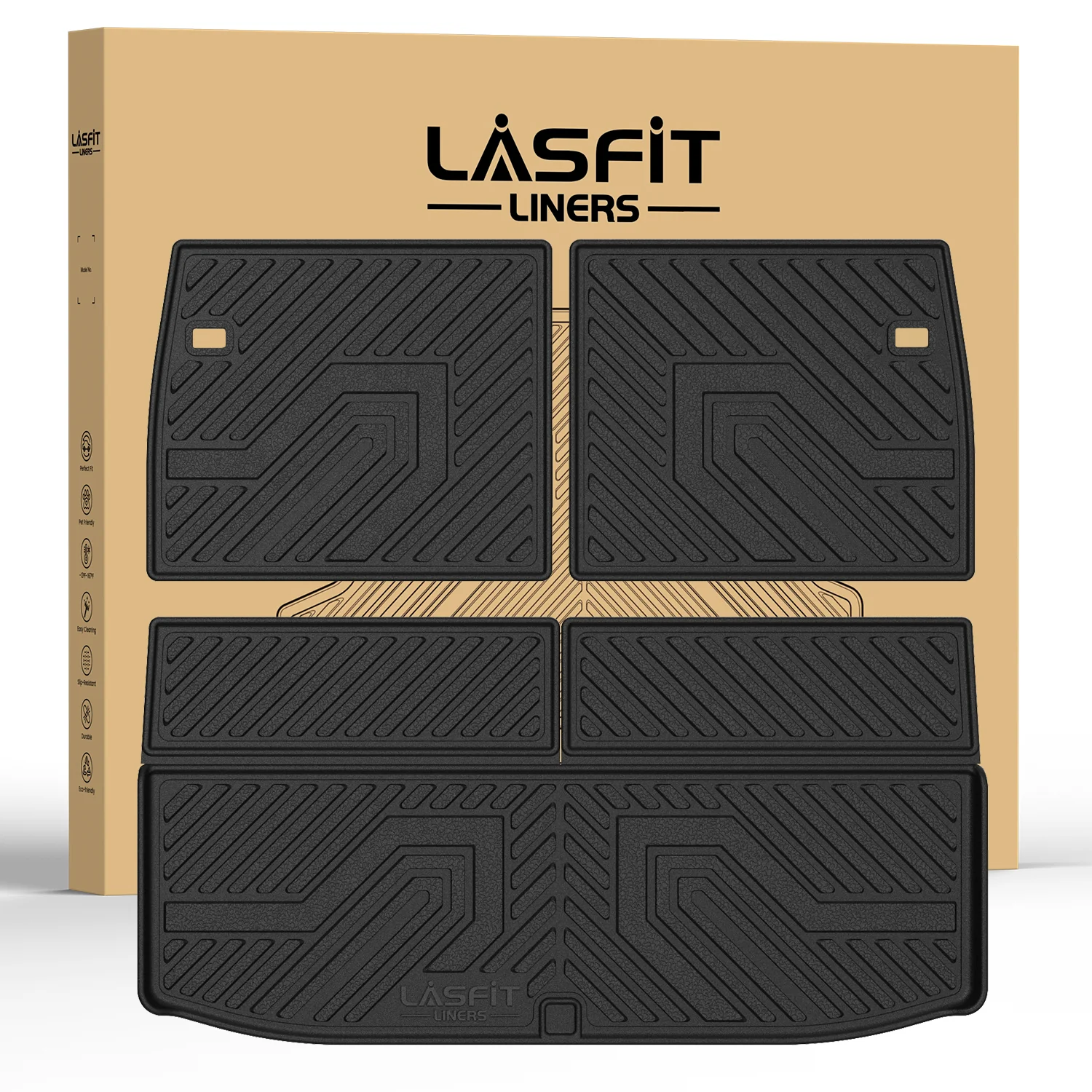 Fit for 2022-2025 Mitsubishi Outlander Floor Mats or Seatback & Cargo Mats, Not Fit PHEV or Sport Models - Image 17