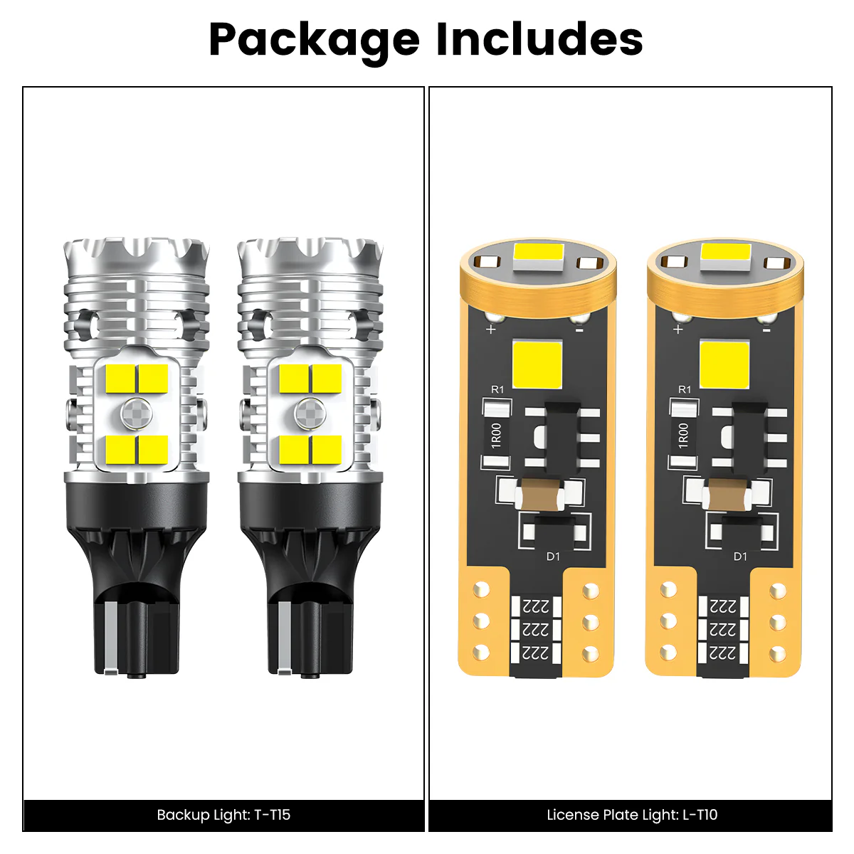 Custom Engineered for 2022 Chevrolet Silverado 1500 LED Bulbs Upgrade - Image 42