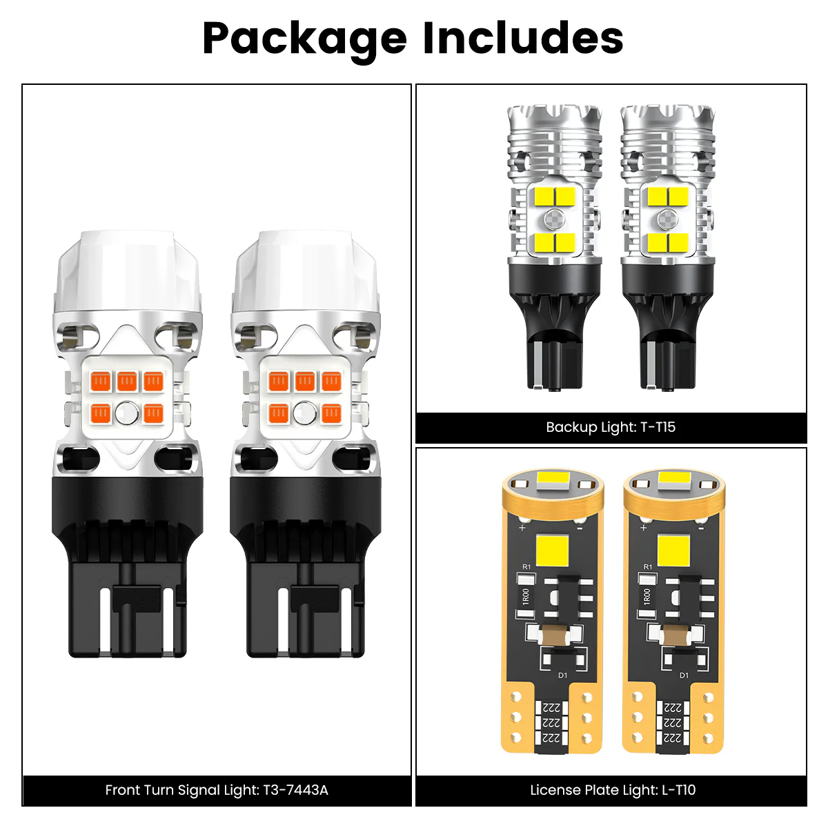 Custom Engineered for 2022 Chevrolet Silverado 1500 LED Bulbs Upgrade - Image 45