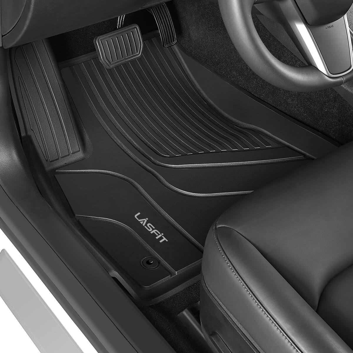 Fit For 2022-2023 Tesla Model 3 Floor Mats TPE Material 1st & 2nd or Cargo Custom All Weather - Image 11