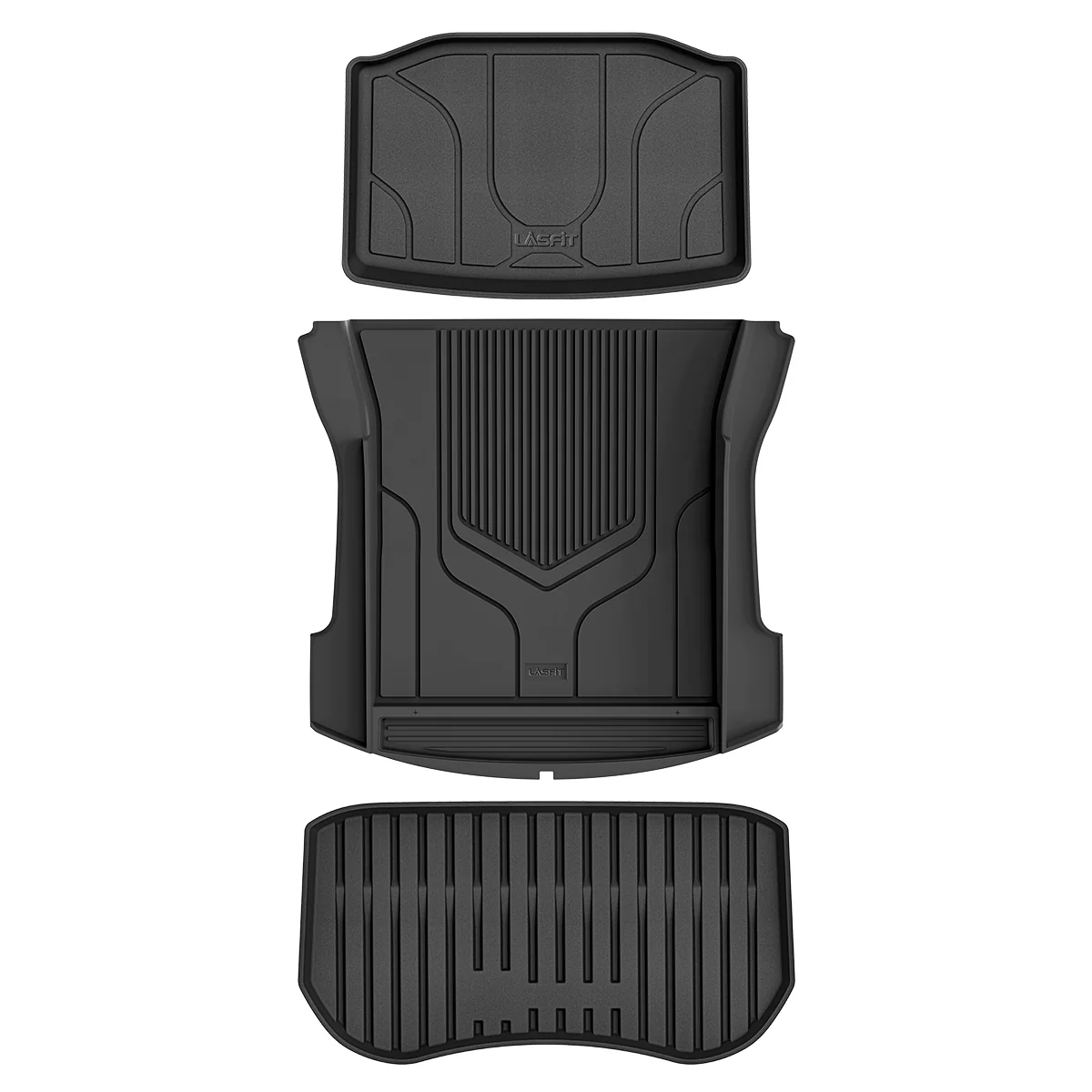 Fit for 2021 Tesla Model 3 Floor Mats TPE Material 1st & 2nd or Cargo Custom All Weather - Image 22