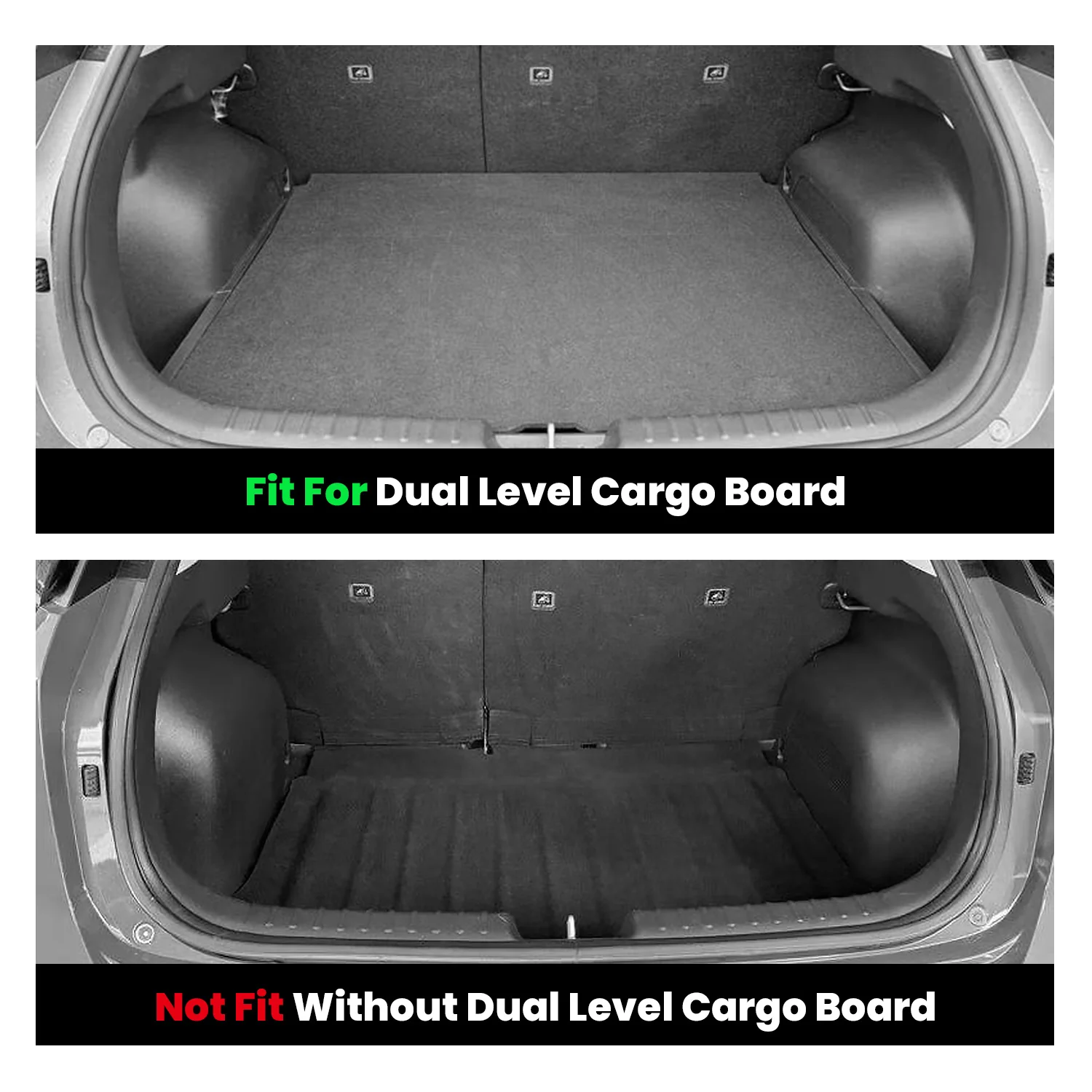Fit for 2023-2026 Kia Niro EV Floor Mats or Cargo Mat, Not Fit PHEV or Without Optional Dual Level Cargo Board - Image 11