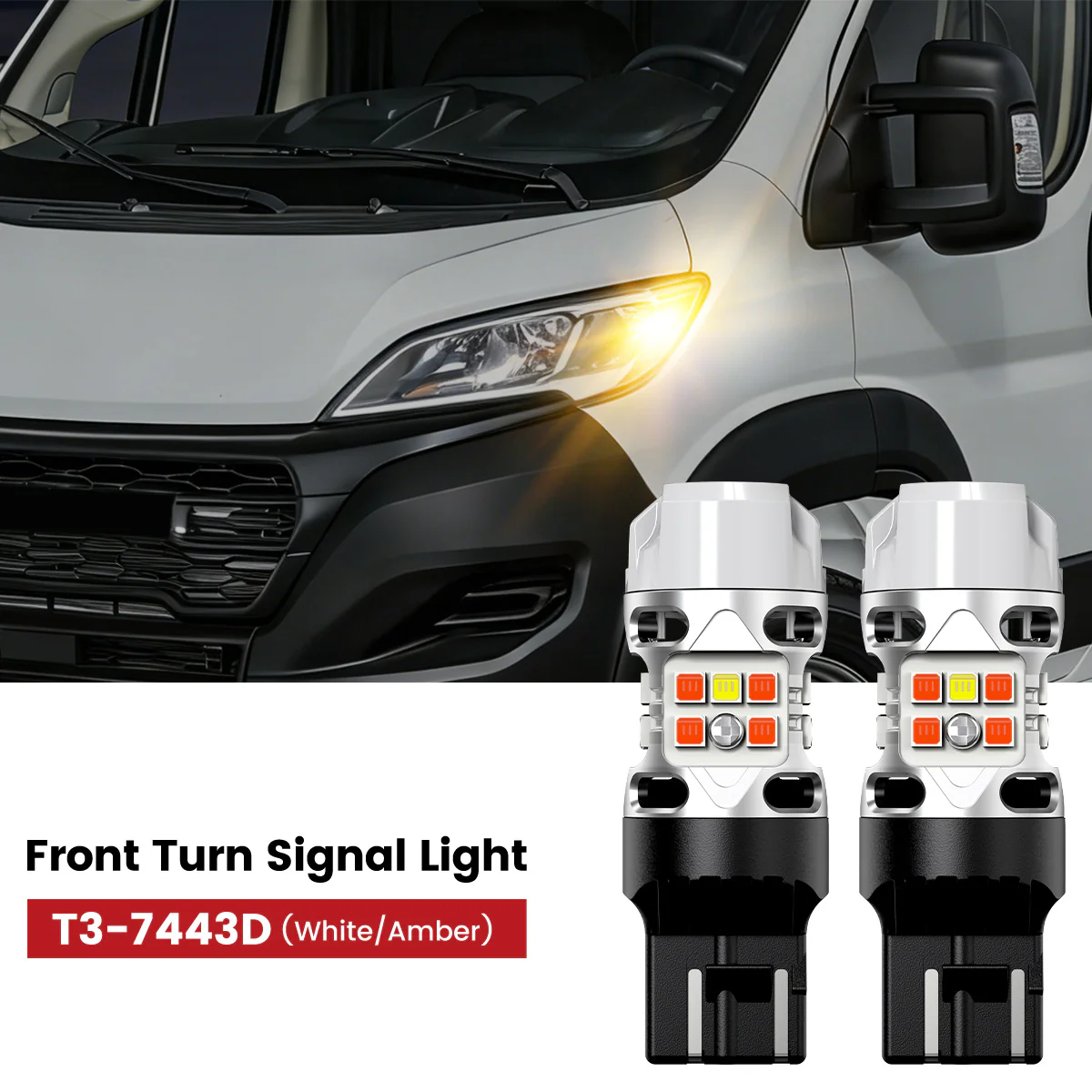 Fit for 2023-2025 Ram ProMaster 1500/2500/3500 The Brightest LED Bulbs Upgrade - Image 19