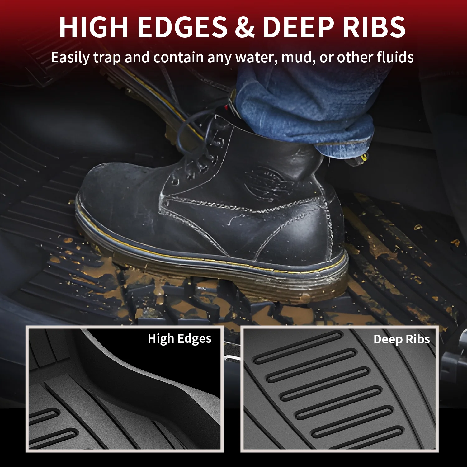 Fit for 2018-2025 Audi Q5 SQ5 Floor Mats or Cargo Mat, Don't Fit 2025 Audi Q5 New Body or Plug-in Hybrid - Image 17