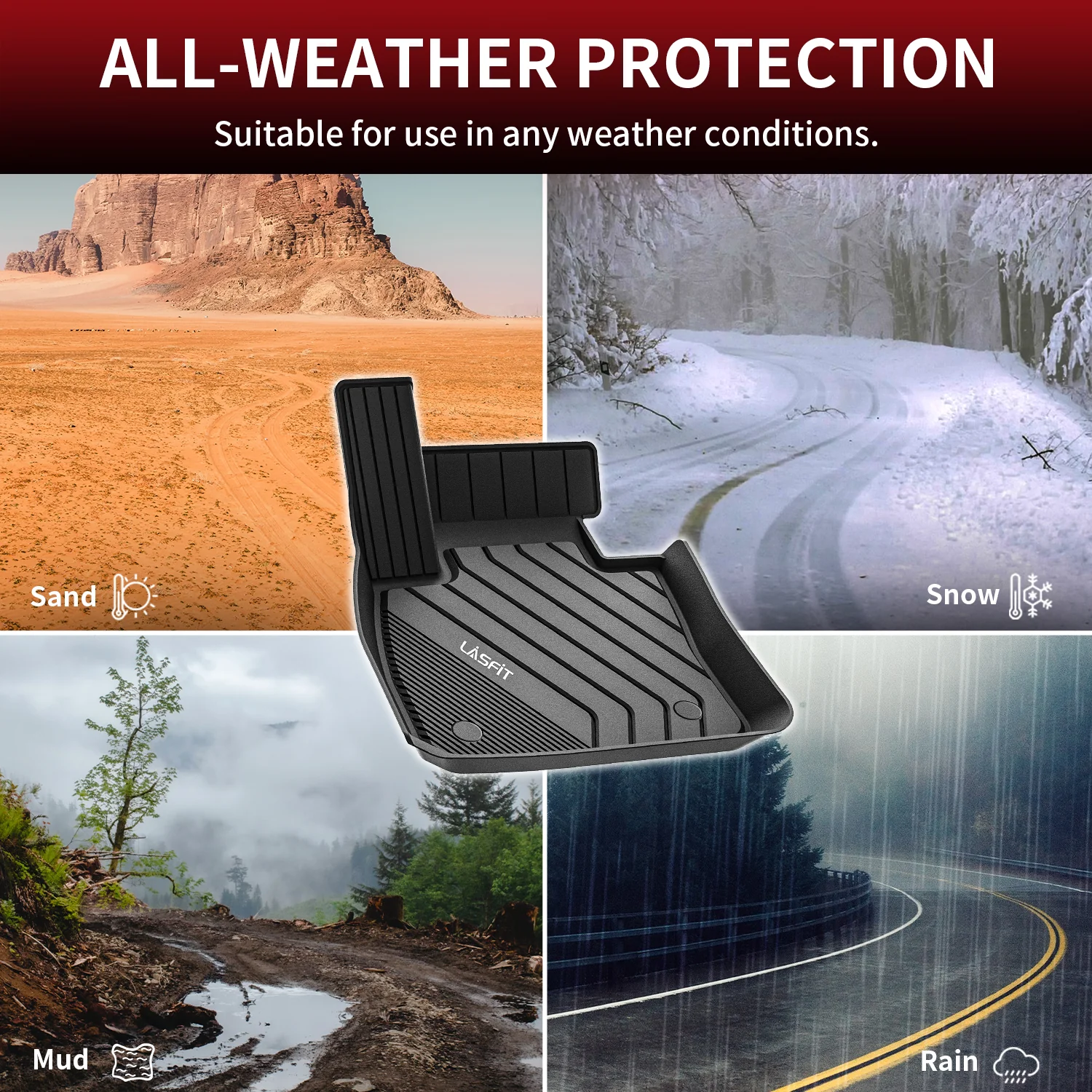 Fit for 2016-2022 BMW X1 & 2018-2023 X2 Floor Mats - Image 5