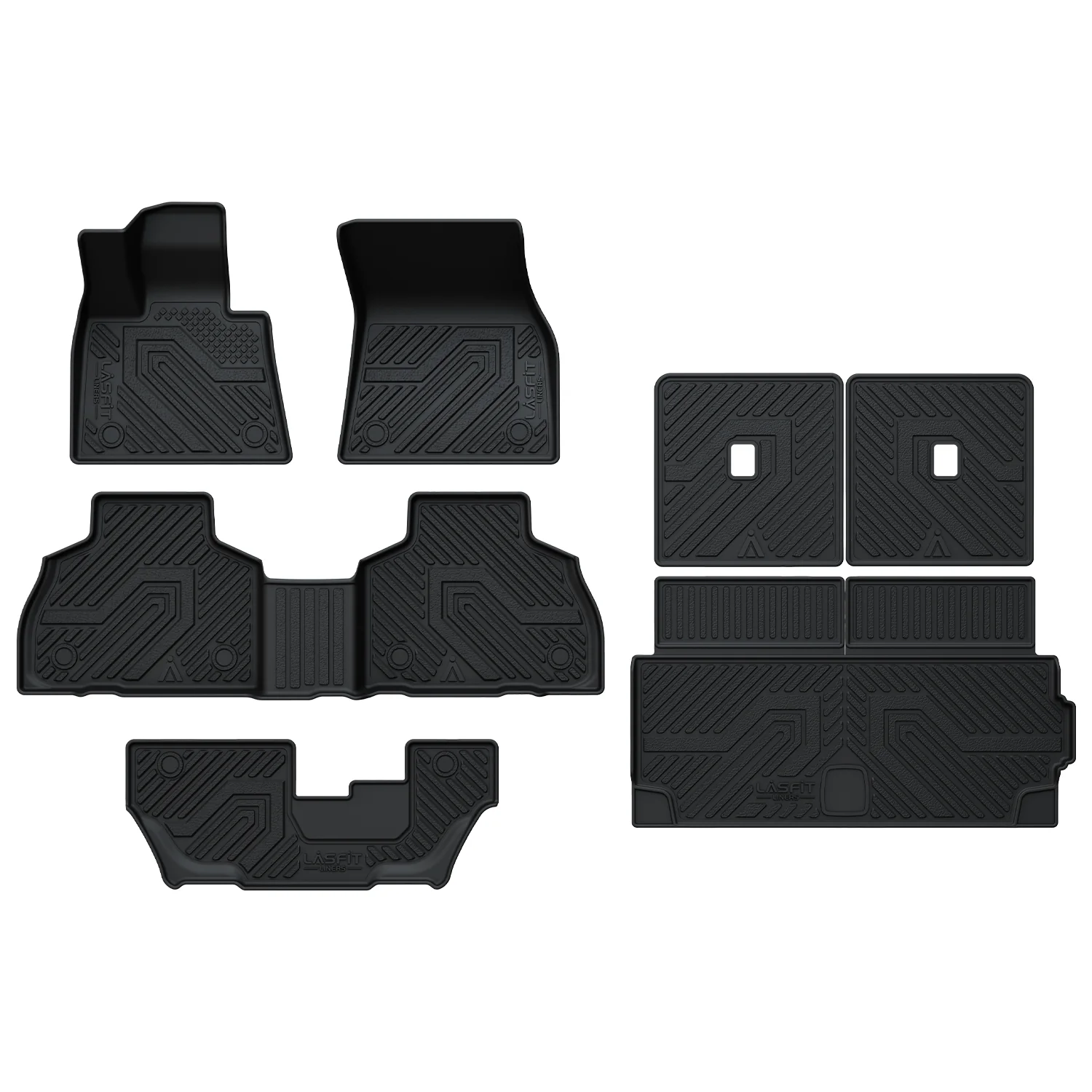 Fit for 2019-2026 BMW X7 Floor Mats, Fit 7 Seats Only, Not Fit 6 Seats - Image 11