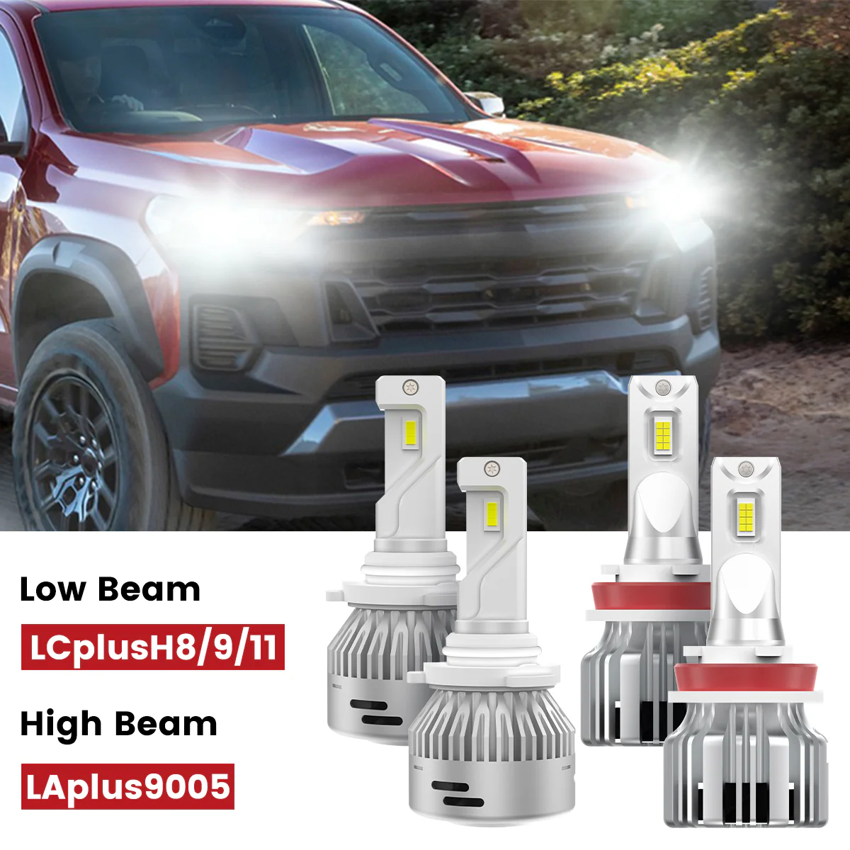 Fit for 2023-2026 Chevrolet Colorado LED Bulbs Upgrade | Tested and Verified - Image 65