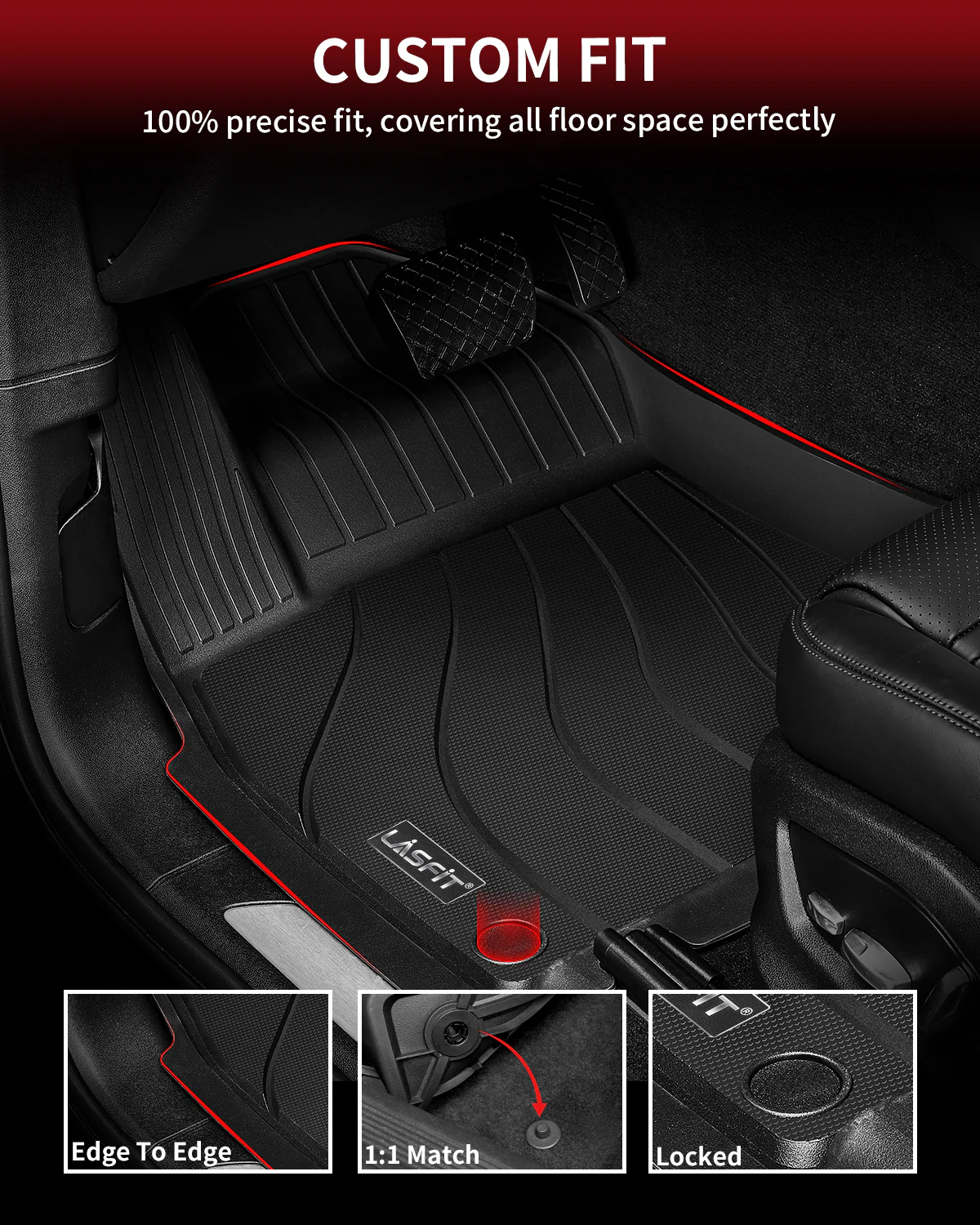 Fit for 2019-2026 Porsche Cayenne Floor Mats, E-Hybrid & Coupe Included - Image 2