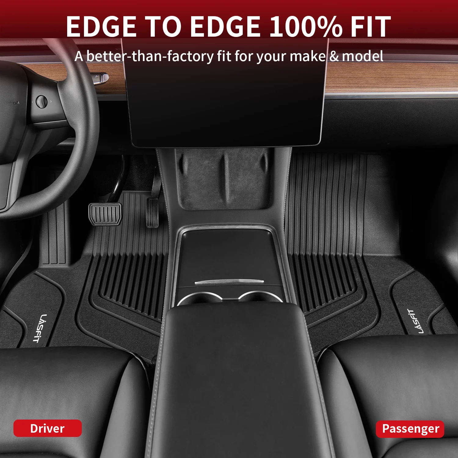 Fit for 2021-2024 Tesla Model S Custom Floor Mats or Frunk & Trunk Well & Cargo Mats - Image 14