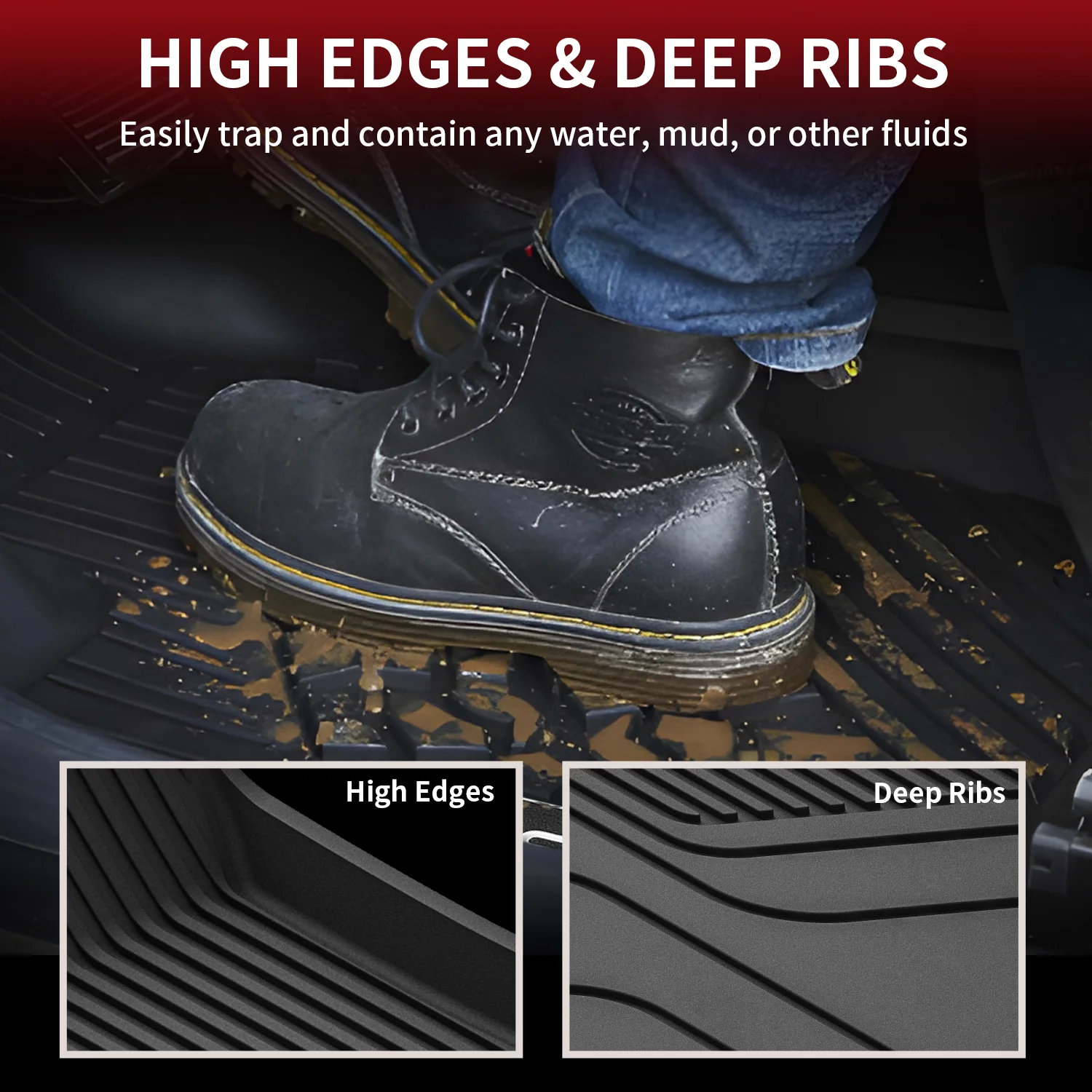 Fit for 2021-2024 Tesla Model S Custom Floor Mats or Frunk & Trunk Well & Cargo Mats - Image 17