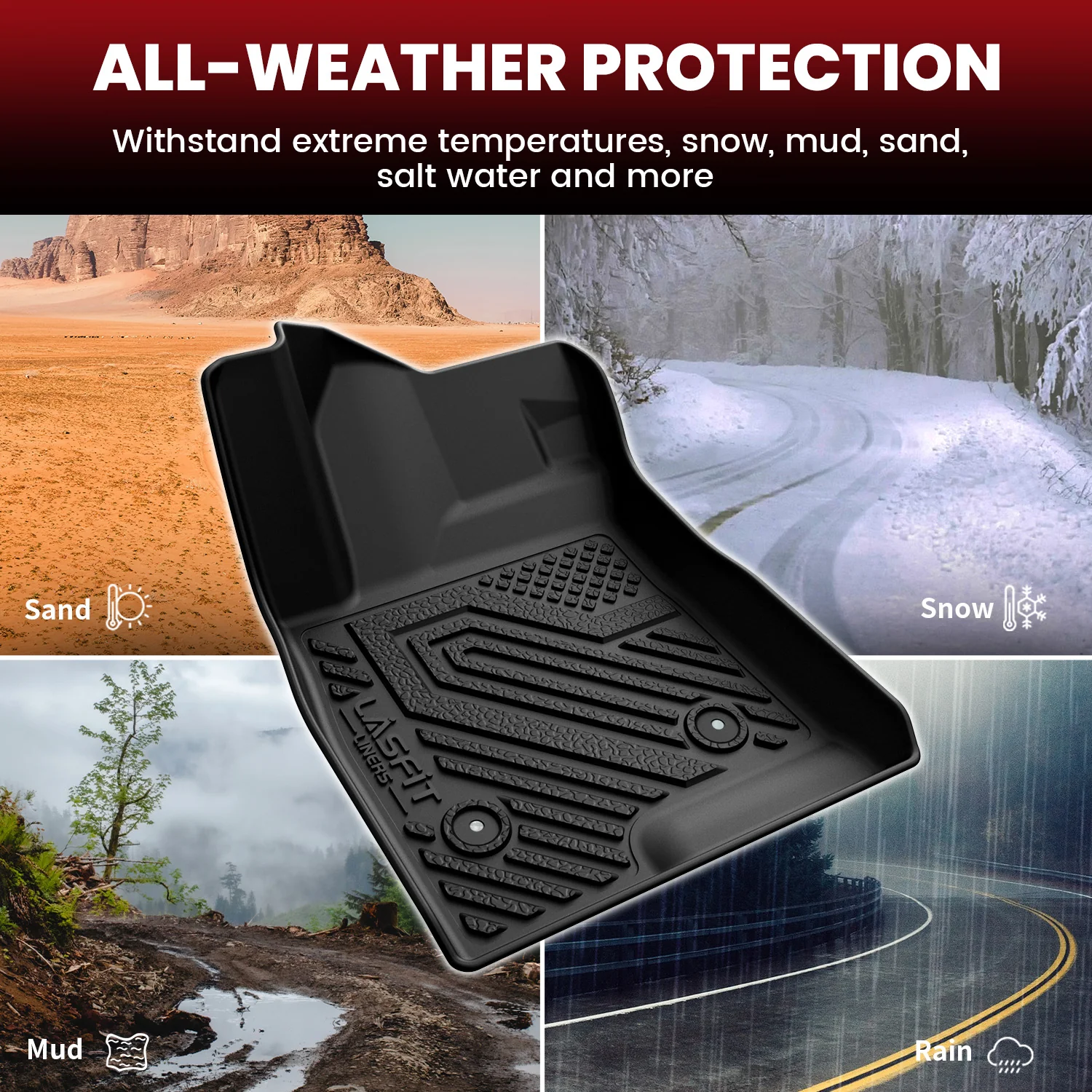 Fit for 2024-2026 Chevrolet Trax Floor Mats & Cargo Mat - Image 3