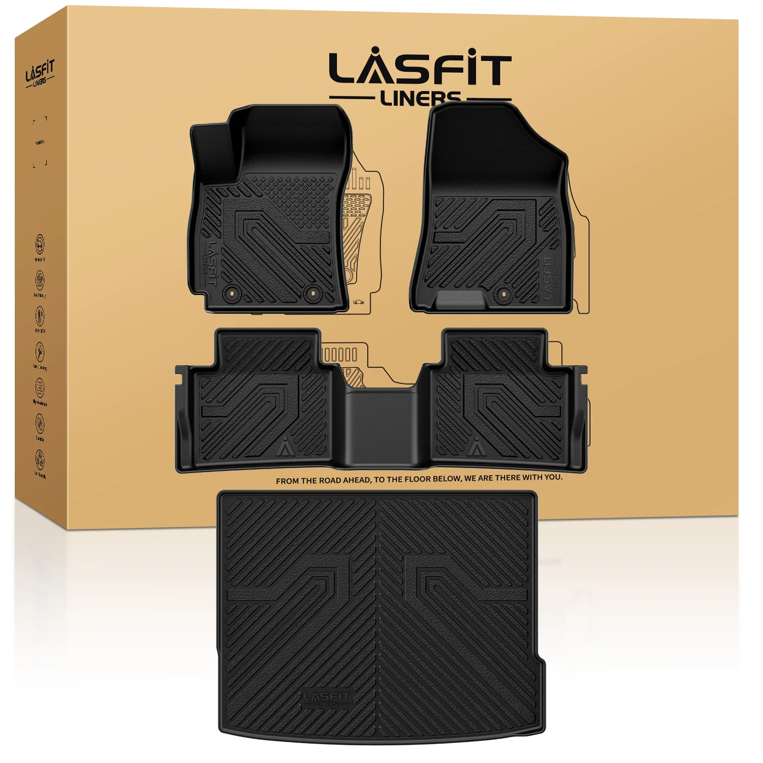 Fit for 2024-2026 Hyundai Kona Floor Mats or Seatback & Cargo Mat - Image 8