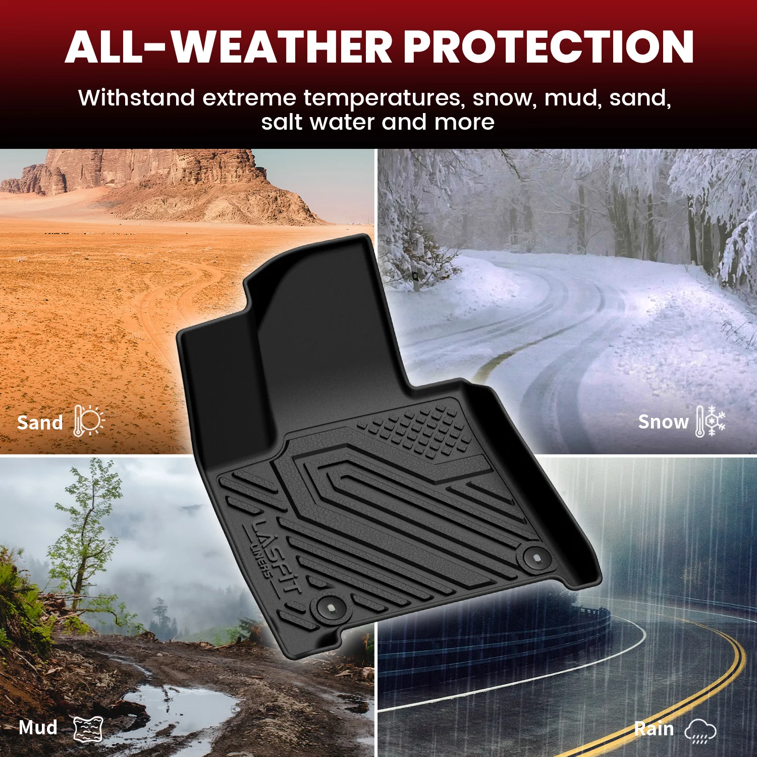 Fit for 2024-2026 Hyundai Santa Fe Floor Mats or Seatback & Cargo Mat - Image 23