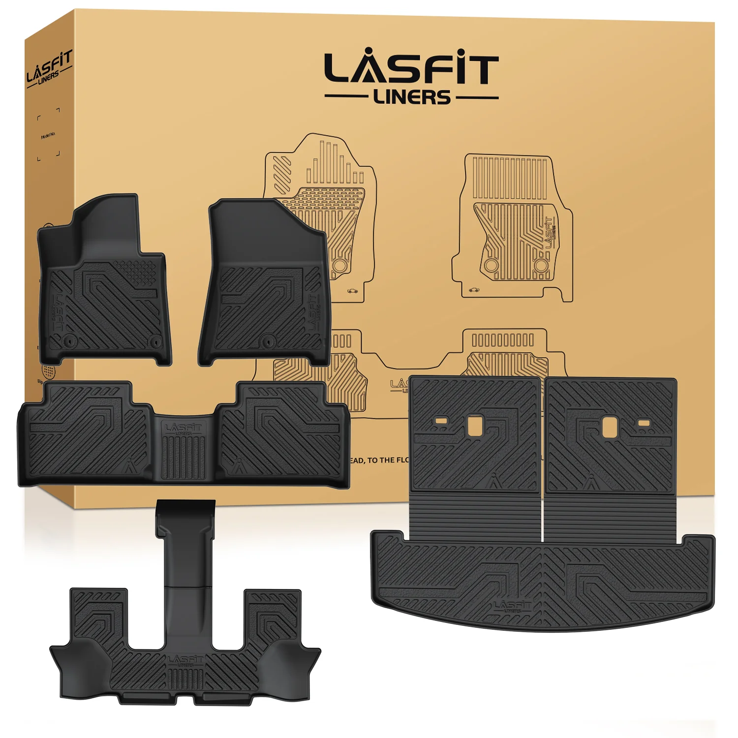 Fit for 2024-2026 Hyundai Santa Fe Floor Mats or Seatback & Cargo Mat - Image 9
