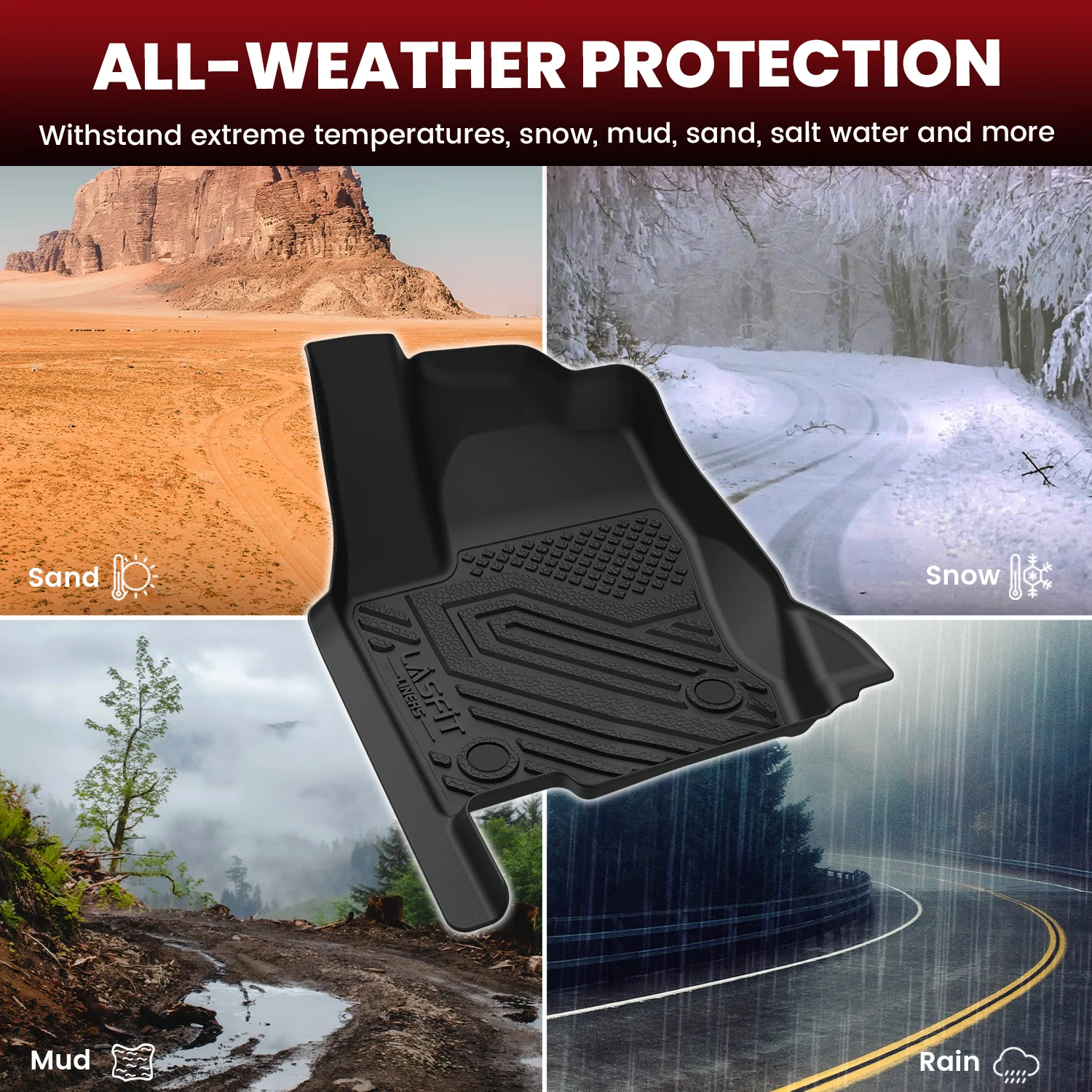 Fit for 2024-2027 Toyota Land Cruiser Floor Mats or Seatback & Cargo Mat - Image 4