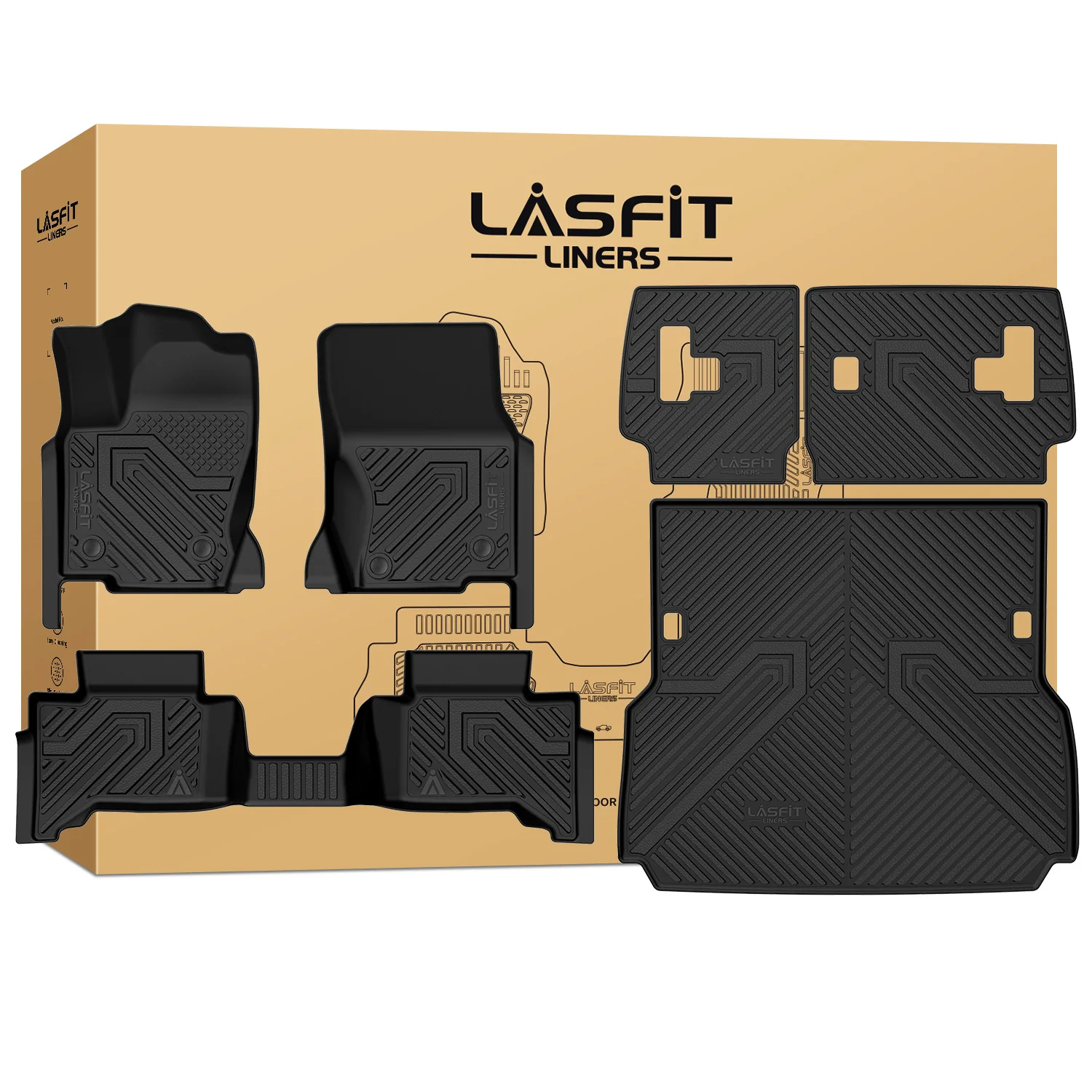 Fit for 2024-2027 Toyota Land Cruiser Floor Mats or Seatback & Cargo Mat - Image 9