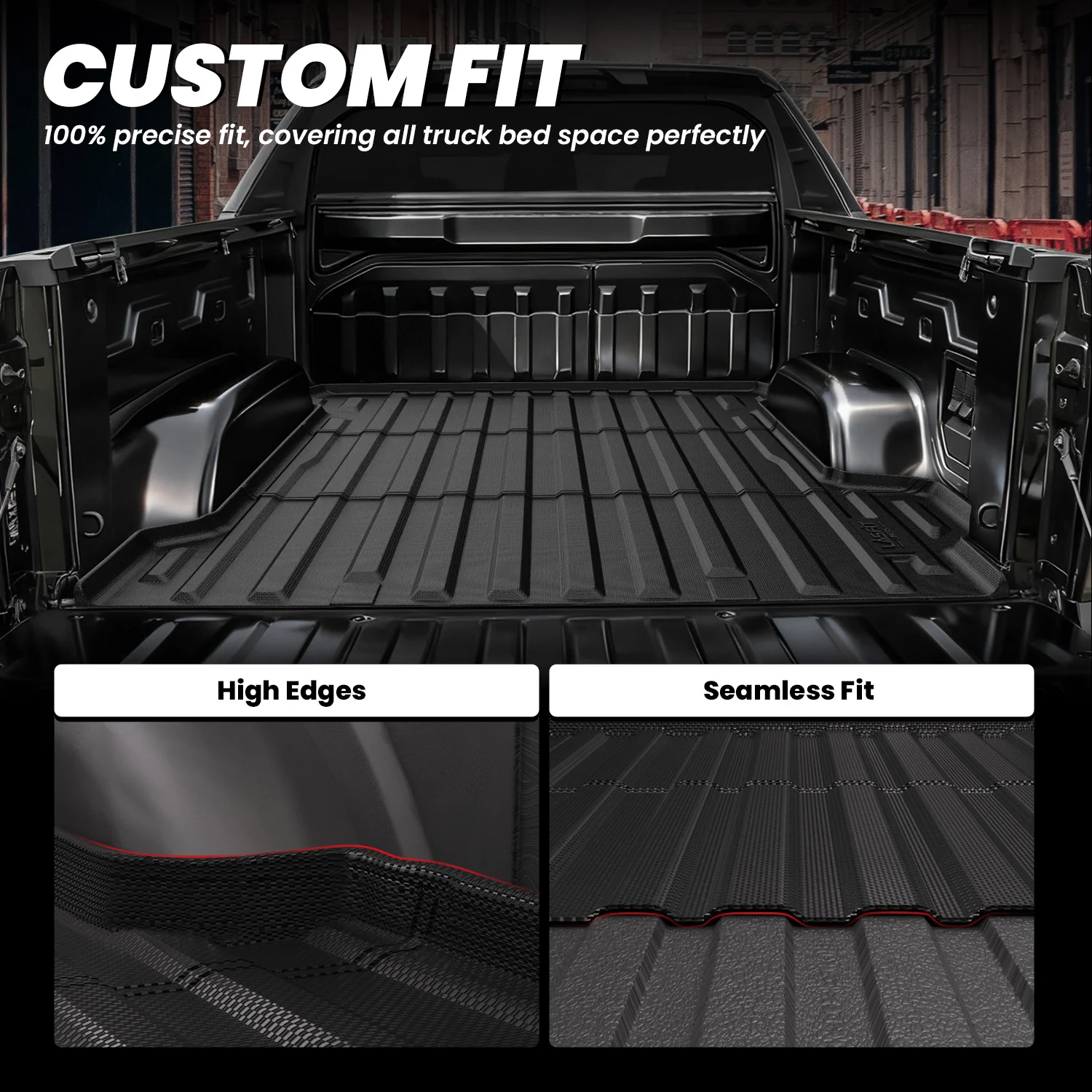 Fit for 2024-2026 Chevrolet Silverado EV 5.9FT Bed Mat - Image 3